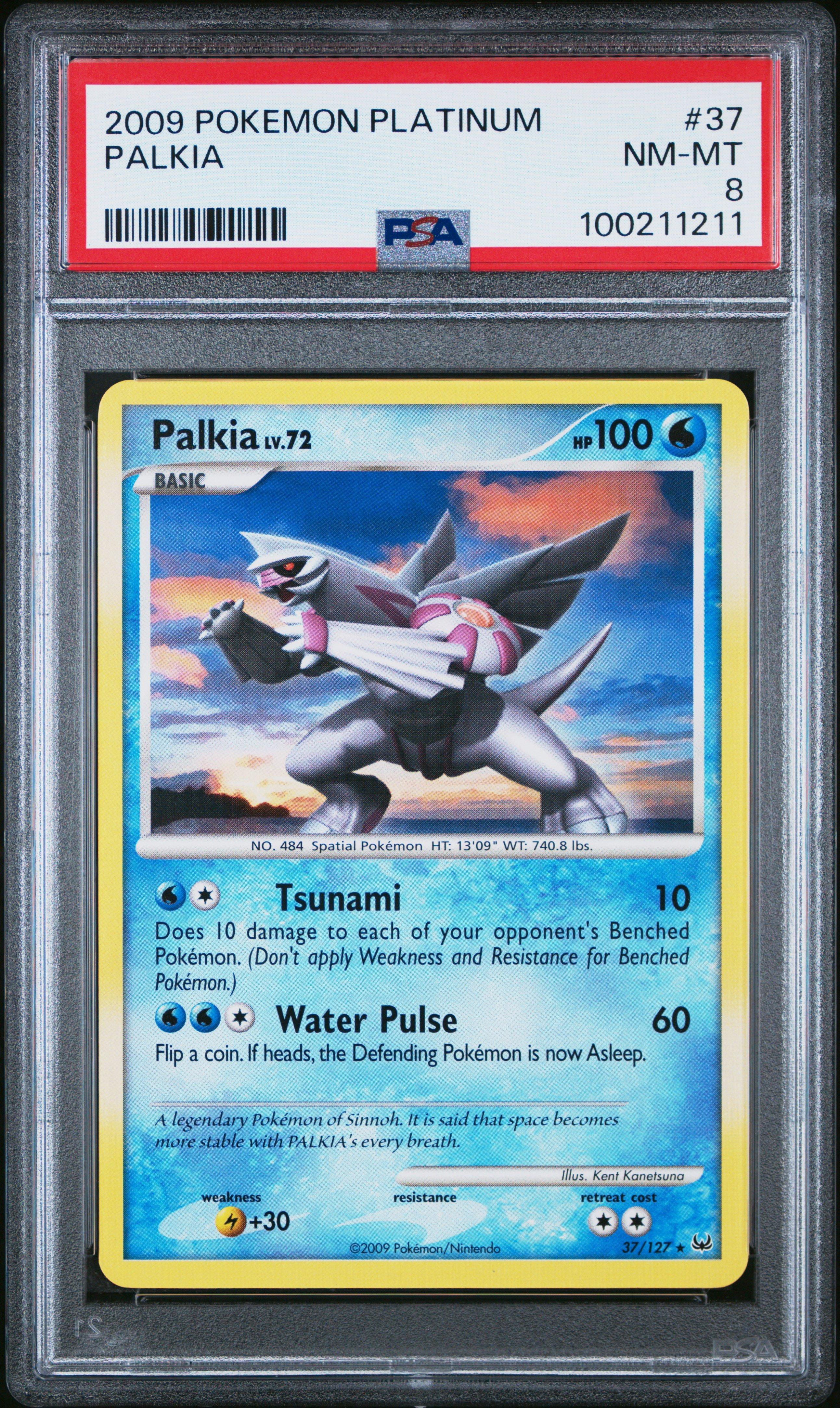 2009 Pokemon Platinum 37 Palkia PSA 8 Graded Card | GameStop