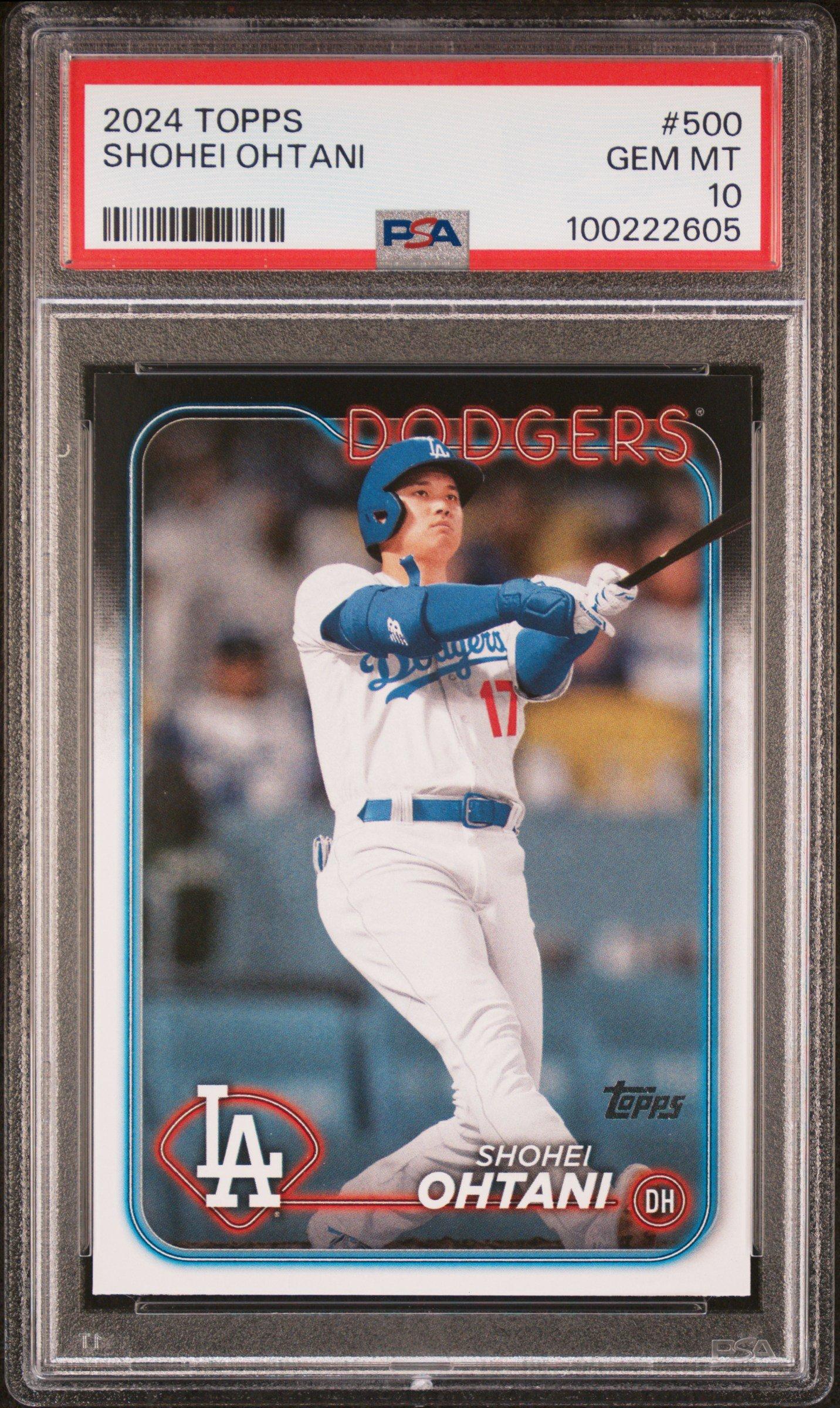 2024 Topps 500 Shohei Ohtani PSA 10