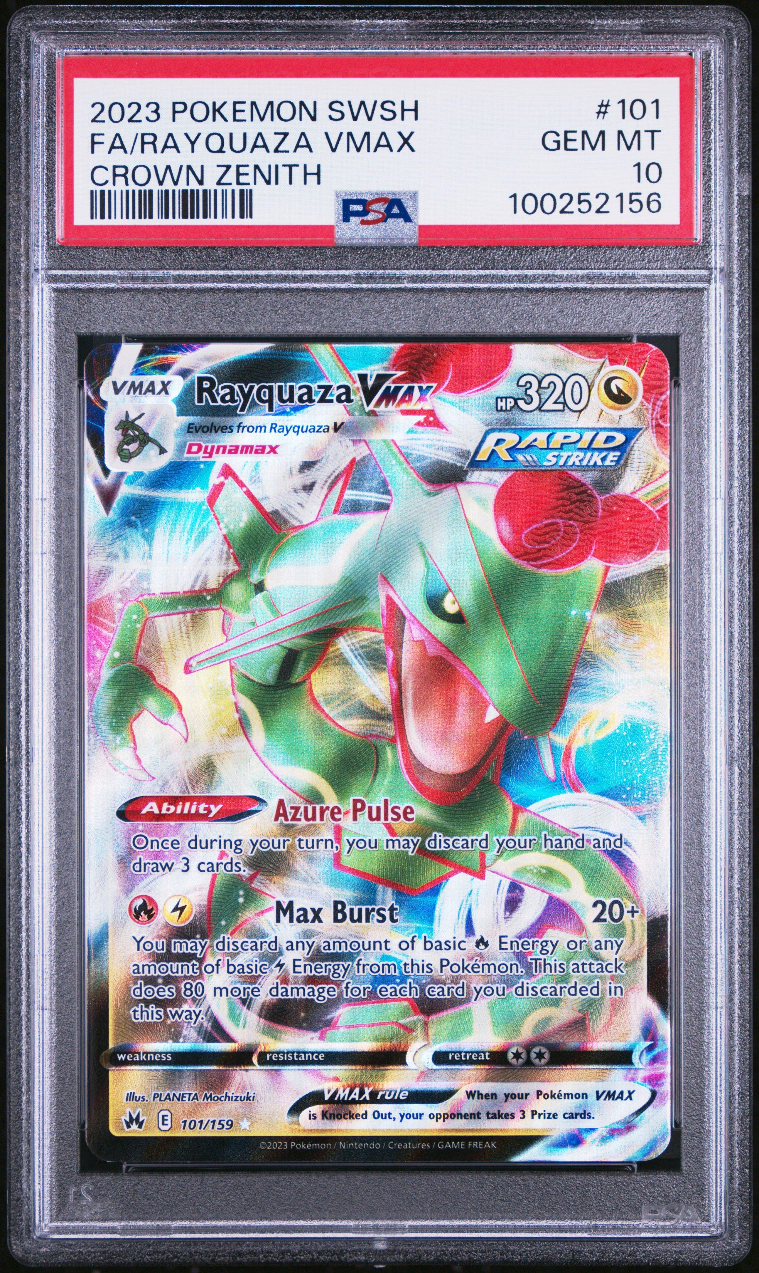 rayquaza graded card PSA 10 Vmax 217/203 Evolving Skies Rainbow Rare Pokemon for Sale in San Diego, CA Perfect for collectors The Best Rayquaza Pokmon Cards