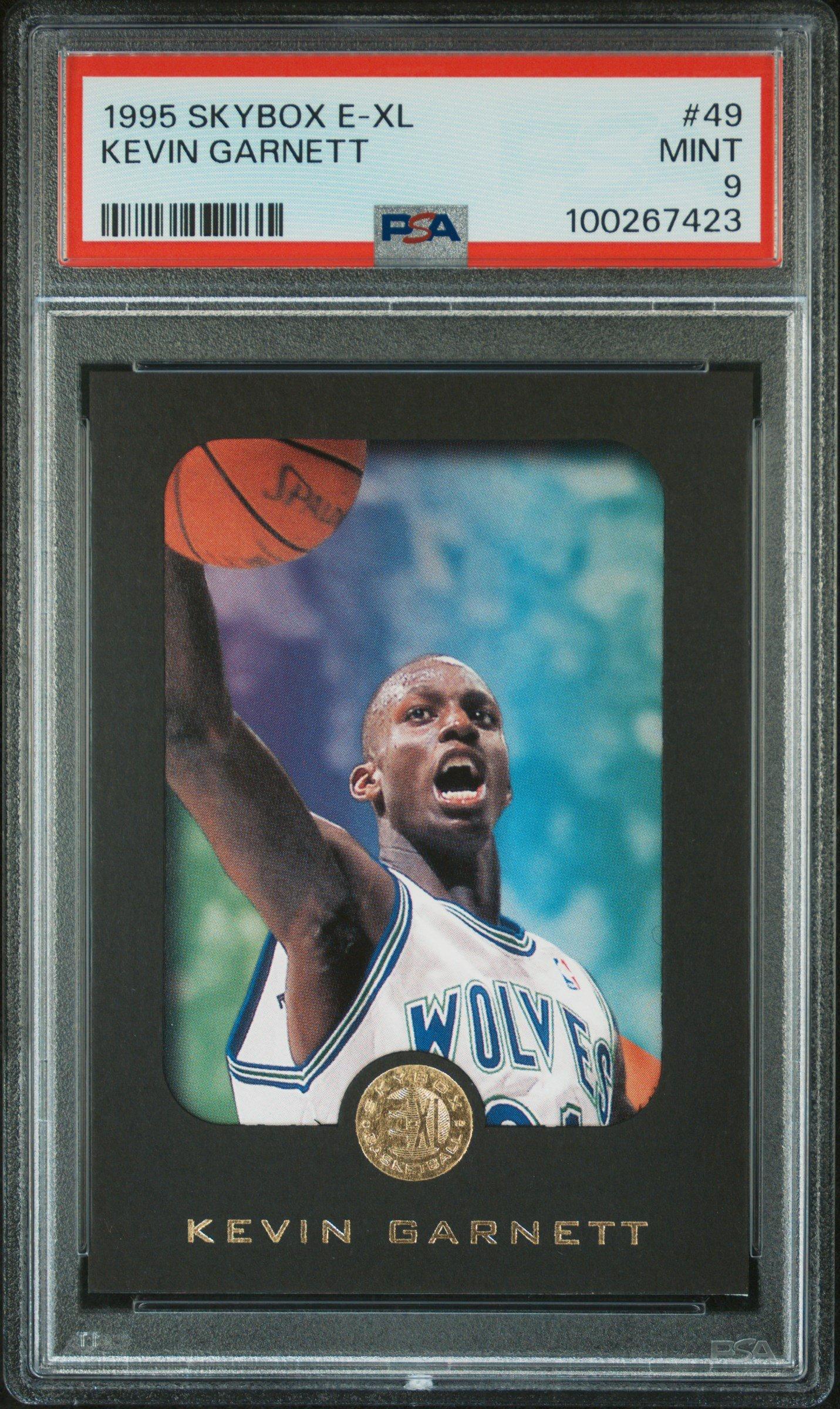 1995 Skybox E-xl 49 Kevin Garnett PSA 9 Graded Card | GameStop