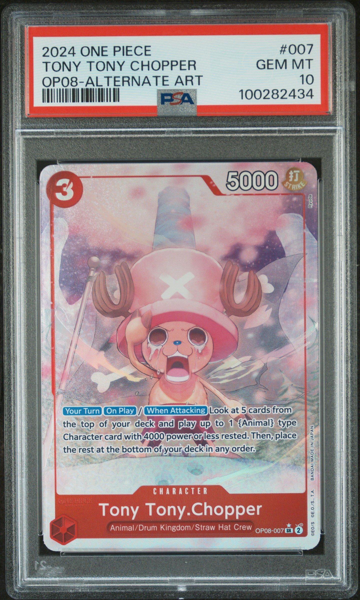 2024 One Piece Op08-two Legends 007 Tony Tony Chopper Alternate