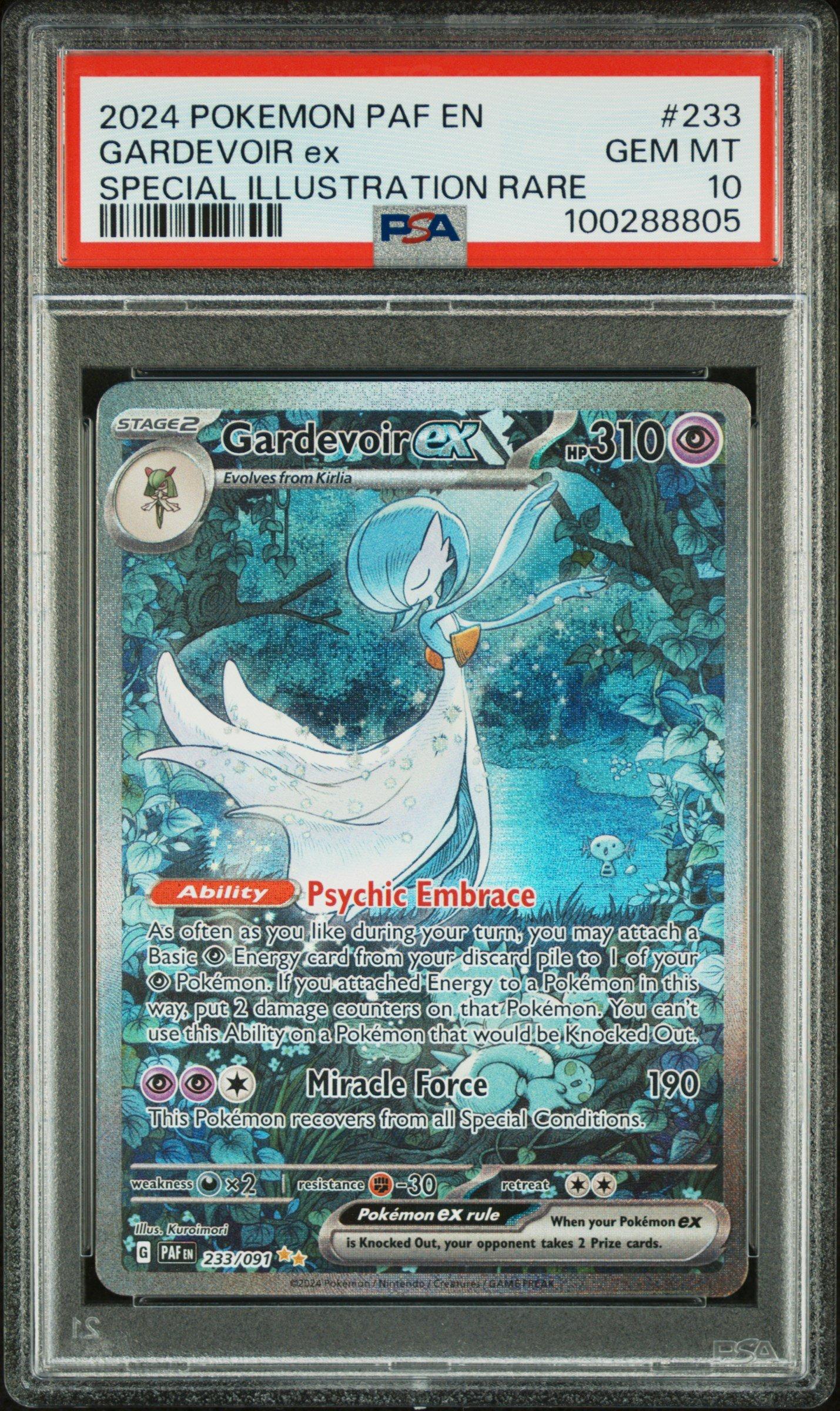 2024 Pokemon Paf En-paldean Fates 233 Gardevoir Ex Special