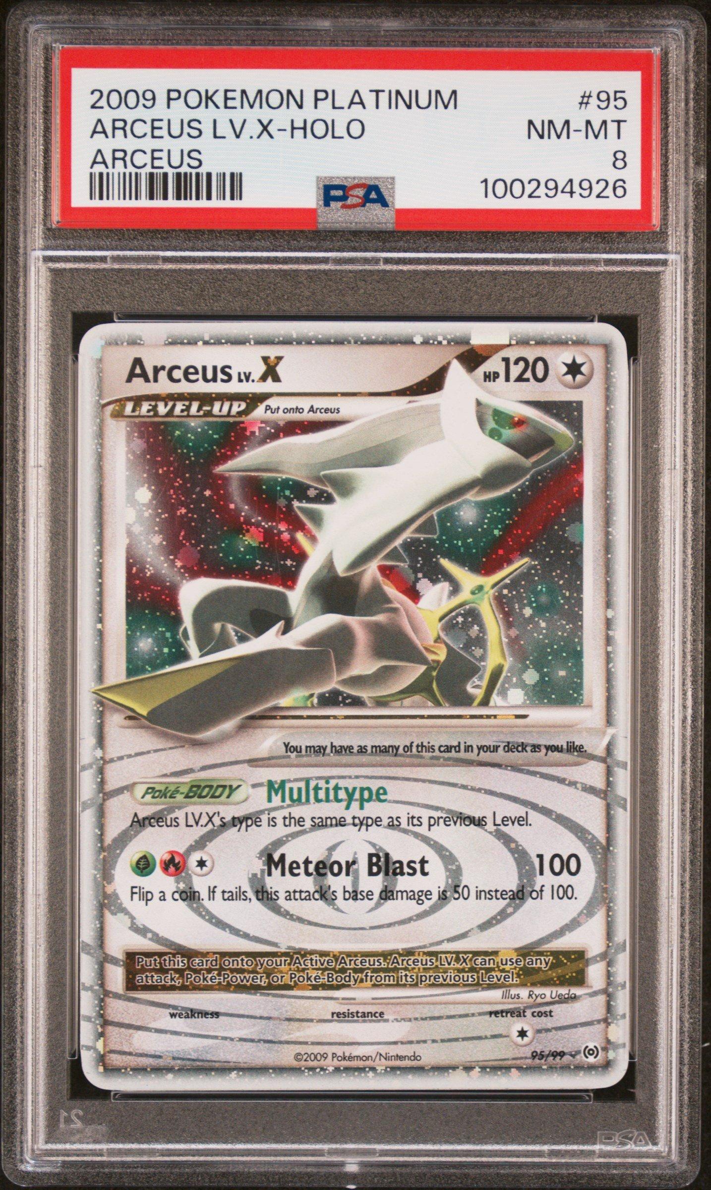 2009 Pokemon Platinum Arceus Arceus Lv.x-holo PSA
