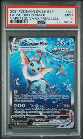 Vaporeon Price Pokémon 189/184 - VMAX Climax Japanese Card, Near