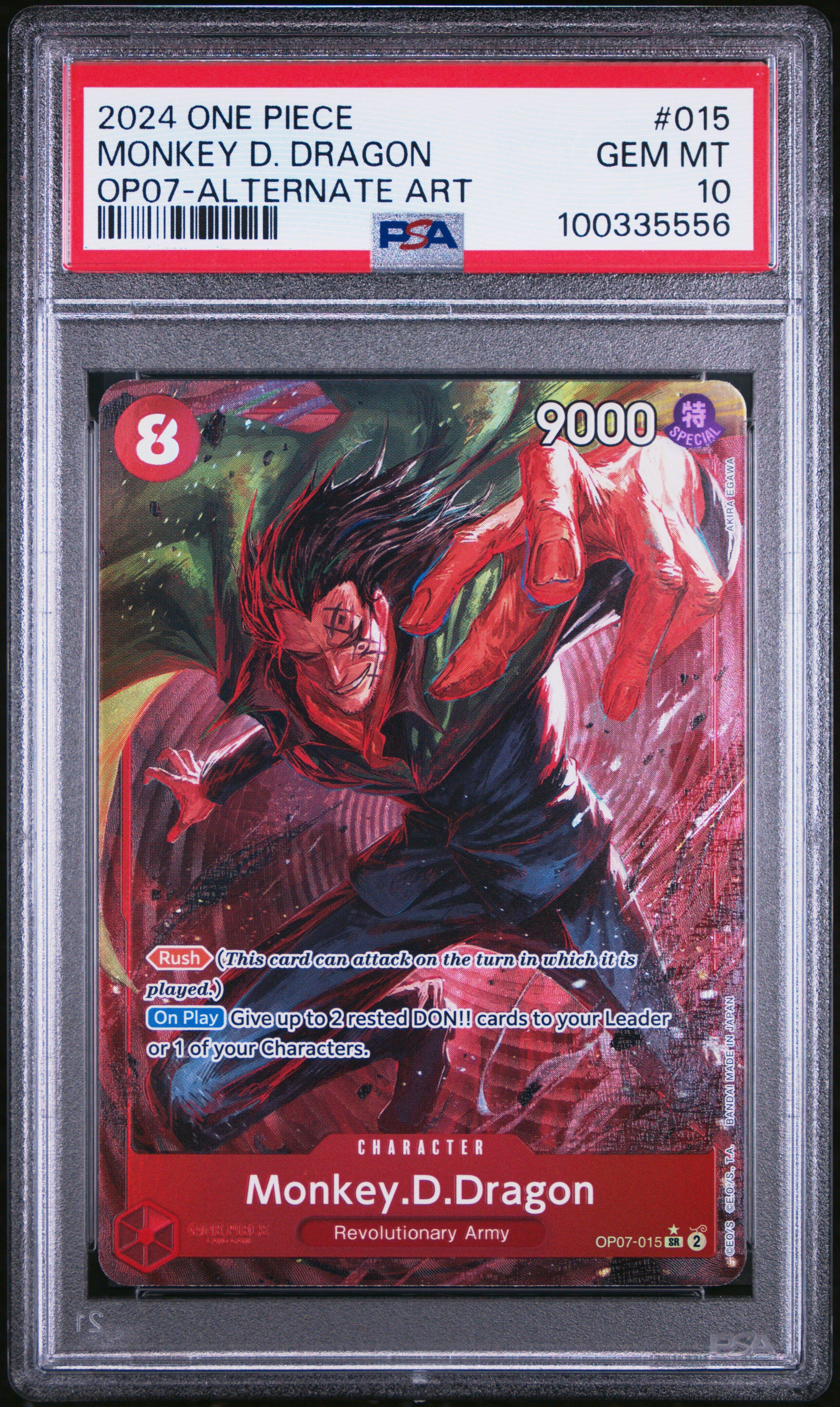 2024 One Piece Op07-500 Years In The Future 015 Monkey D. Dragon