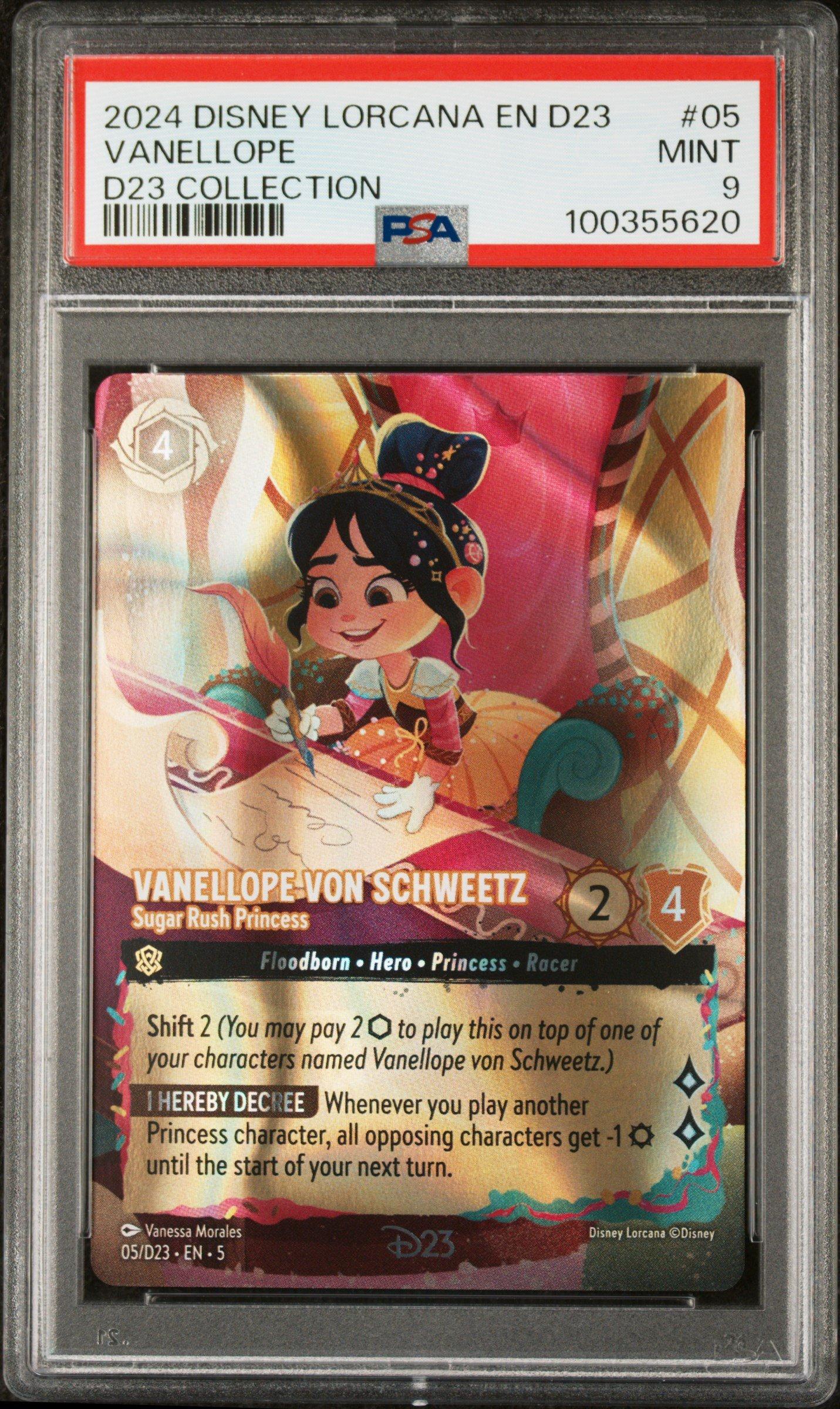 2024 Disney Lorcana En D23-d23 Expo Promo 05 Vanellope Von Schweetz