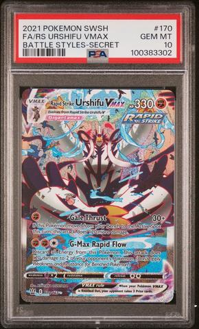 2021 Pokemon Sword & Shield Battle Styles 088 Full Art/rapid