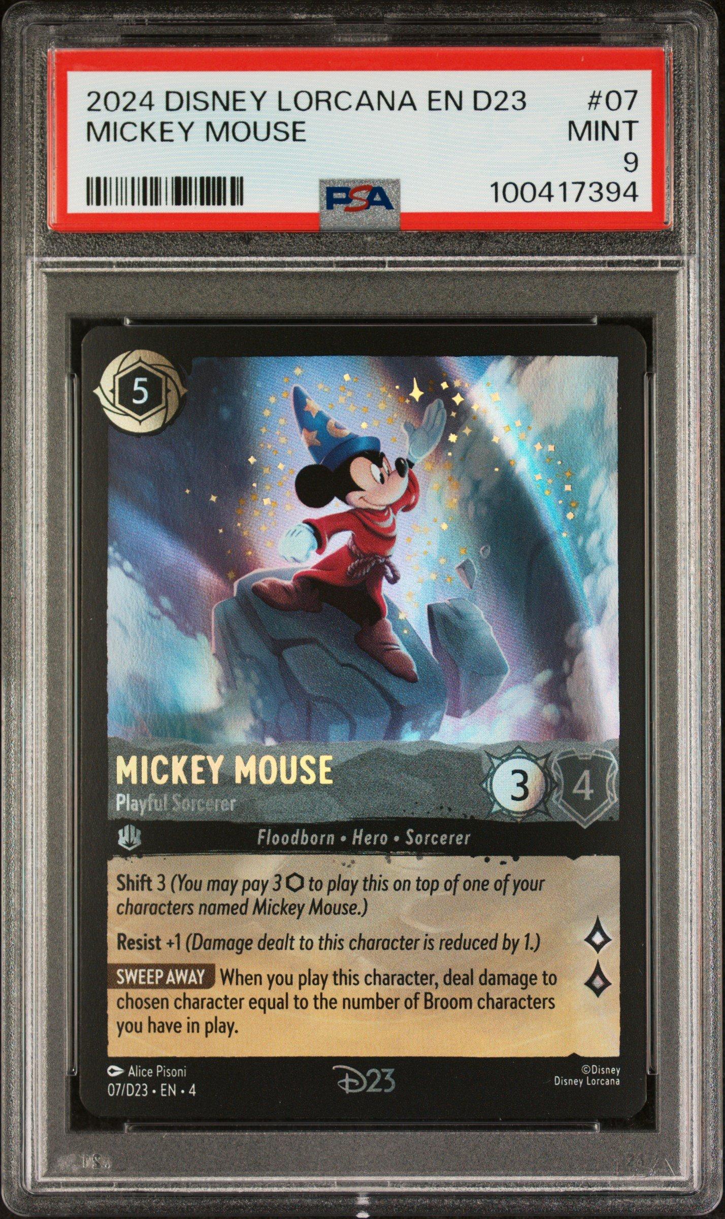 2024 Disney Lorcana En D23-d23 Expo Promo 07 Mickey Mouse