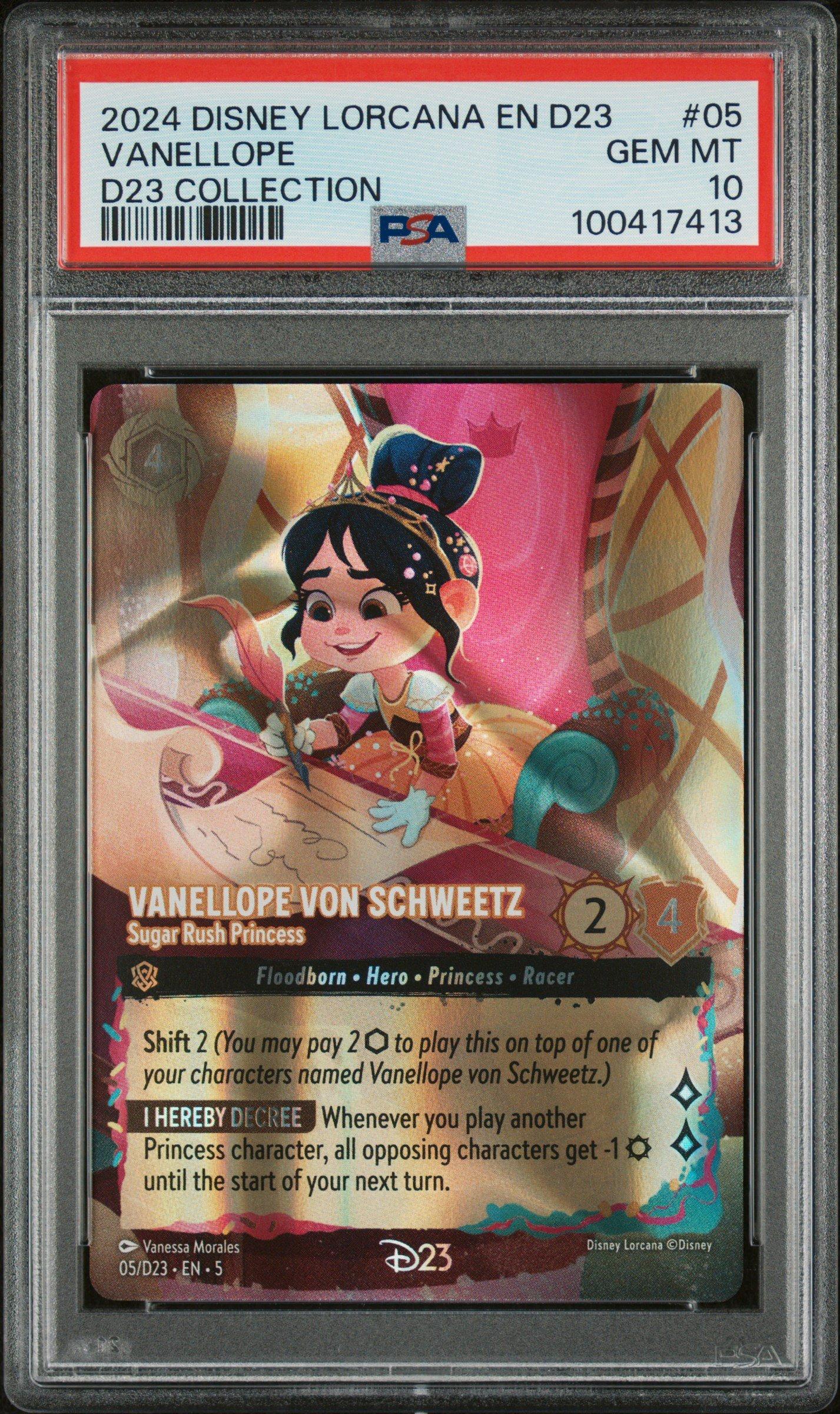 2024 Disney Lorcana En D23-d23 Expo Promo 05 Vanellope Von