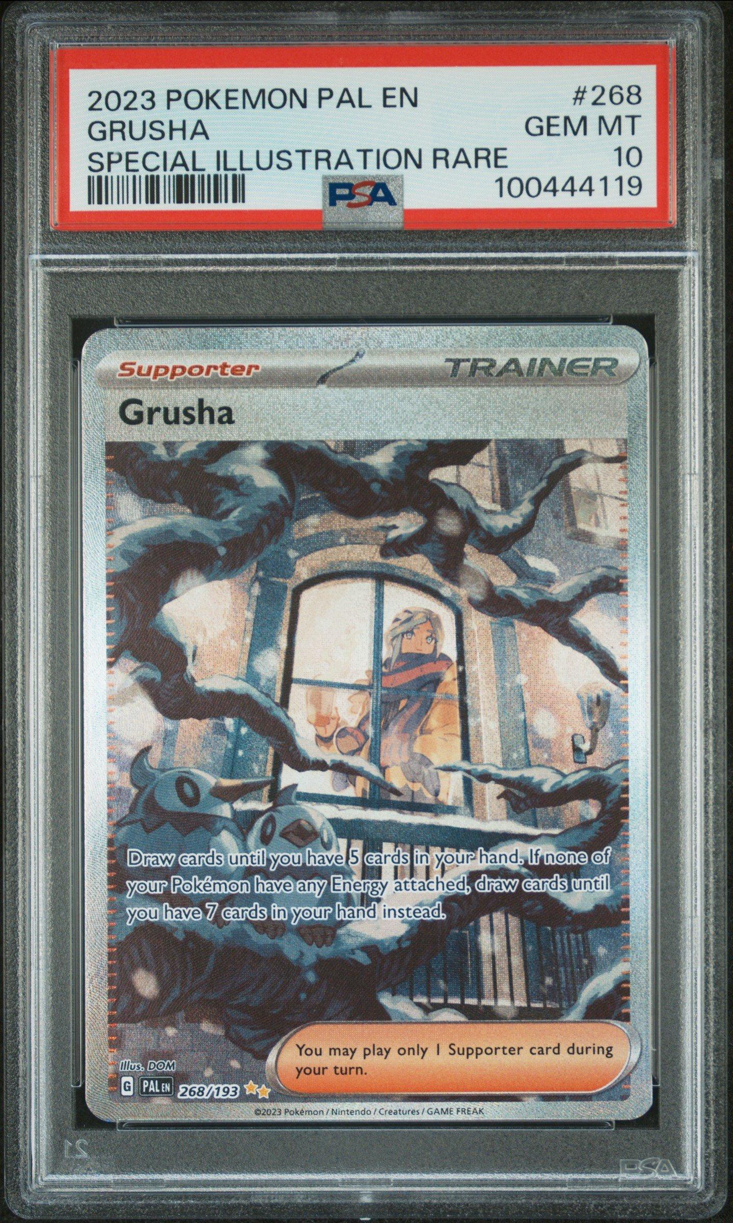 Pokemon Pal En Paldea Evolved Grusha Special Illustration Rare Psa Gamestop