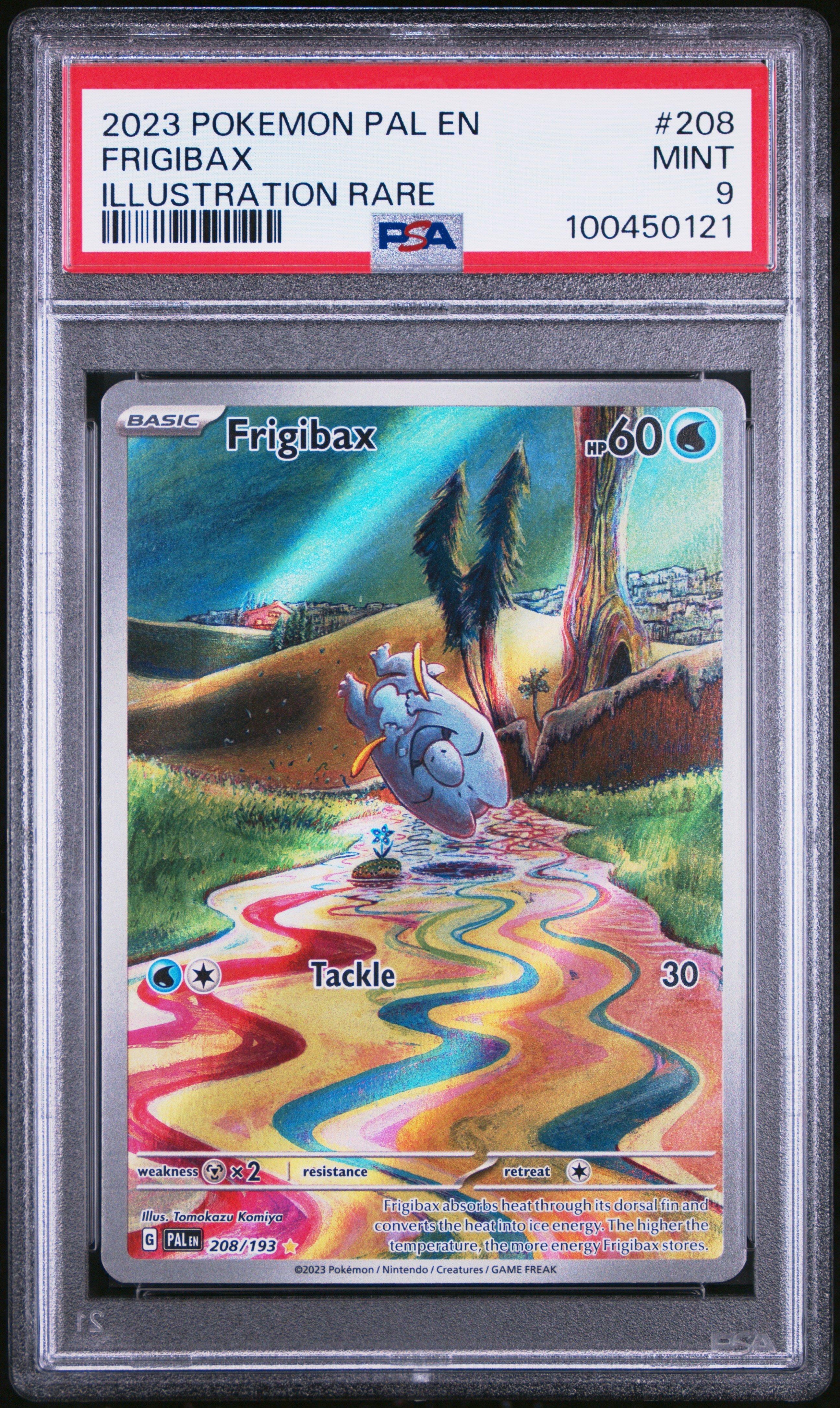 2023 Pokemon Pal En-paldea Evolved 208 Frigibax Illustration Rare PSA