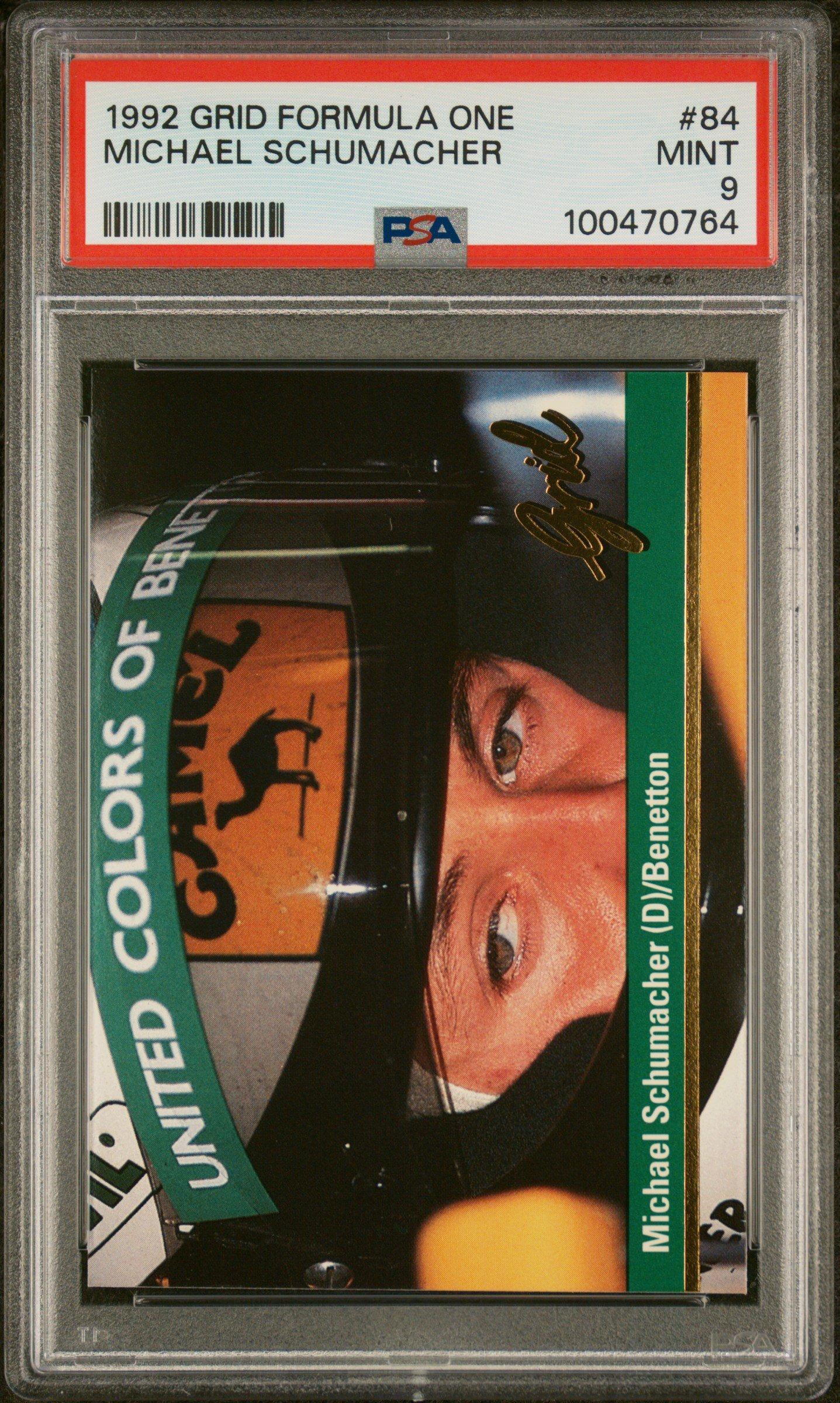 1992 Grid Formula One Michael Schumacher PSA