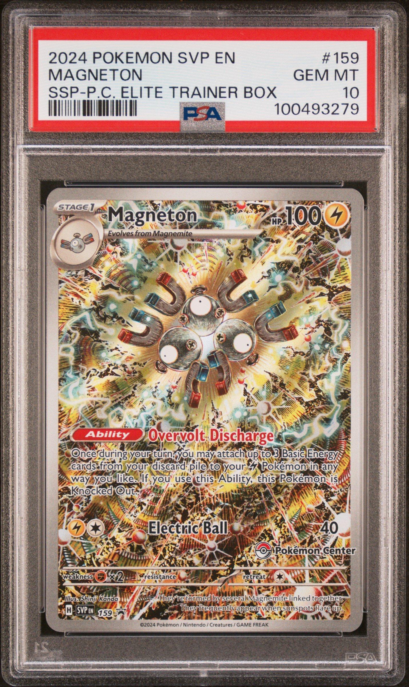 2024 Pokemon Svp En-sv Black Star Promo 159 Magneton Surging