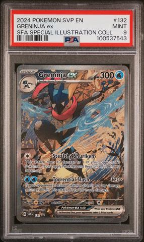 2024 Pokemon Svp En-sv Black Star Promo 132 Greninja Ex Shrouded