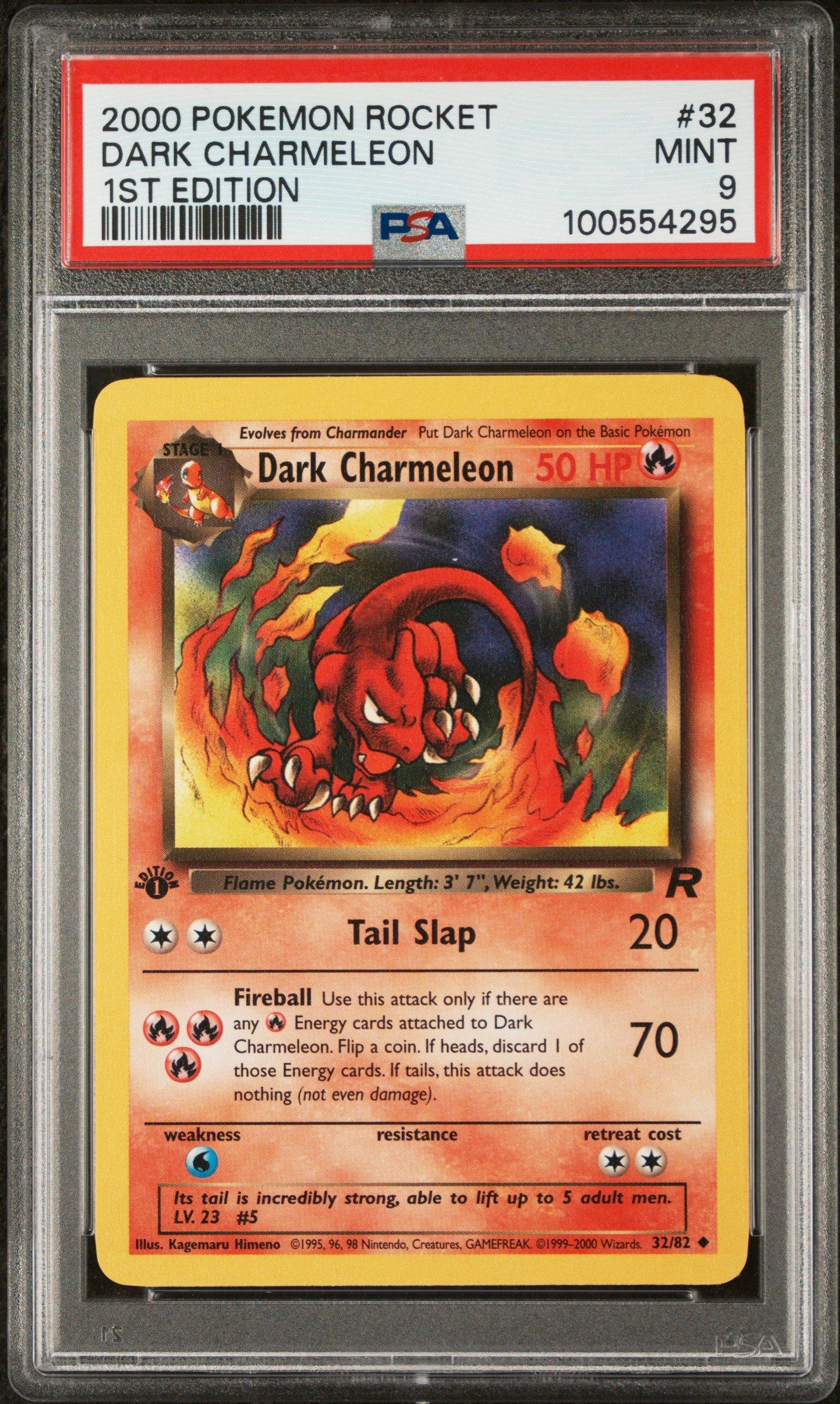 dark charmeleon pokemon card price Wizards of the Coast Promo 32/82 W Stamp Promo Sealed Listed With Mascot. 1997 Pokemon Japanese Rocket Gang