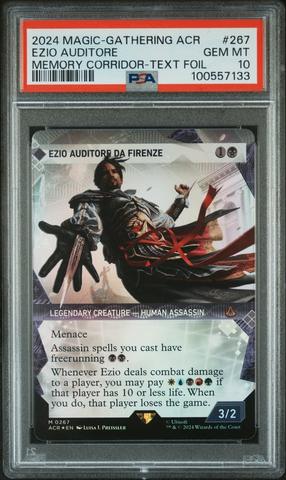 2024 Magic The Gathering Assassin's Creed 267 Ezio Auditore Da