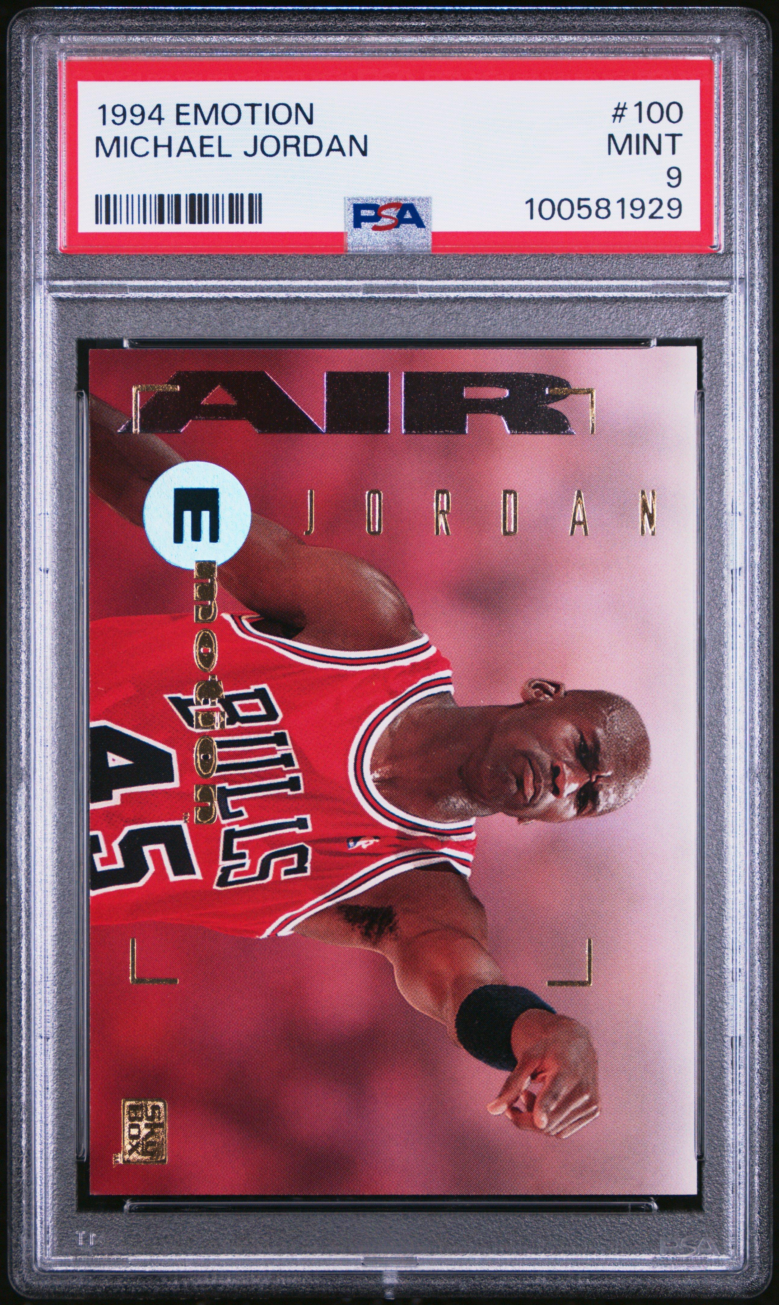 1994 E-motion 100 Michael Jordan PSA