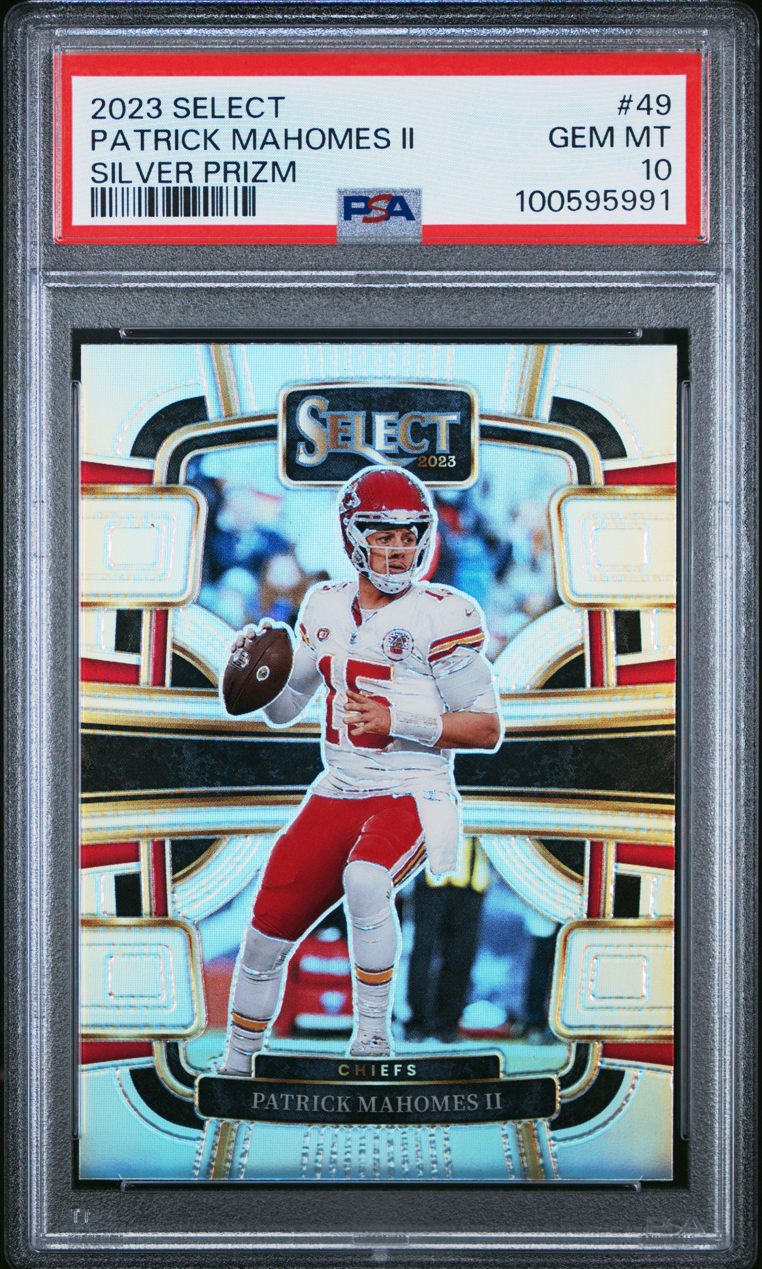 Panini Select Patrick Mahomes Ii Silver Prizm PSA