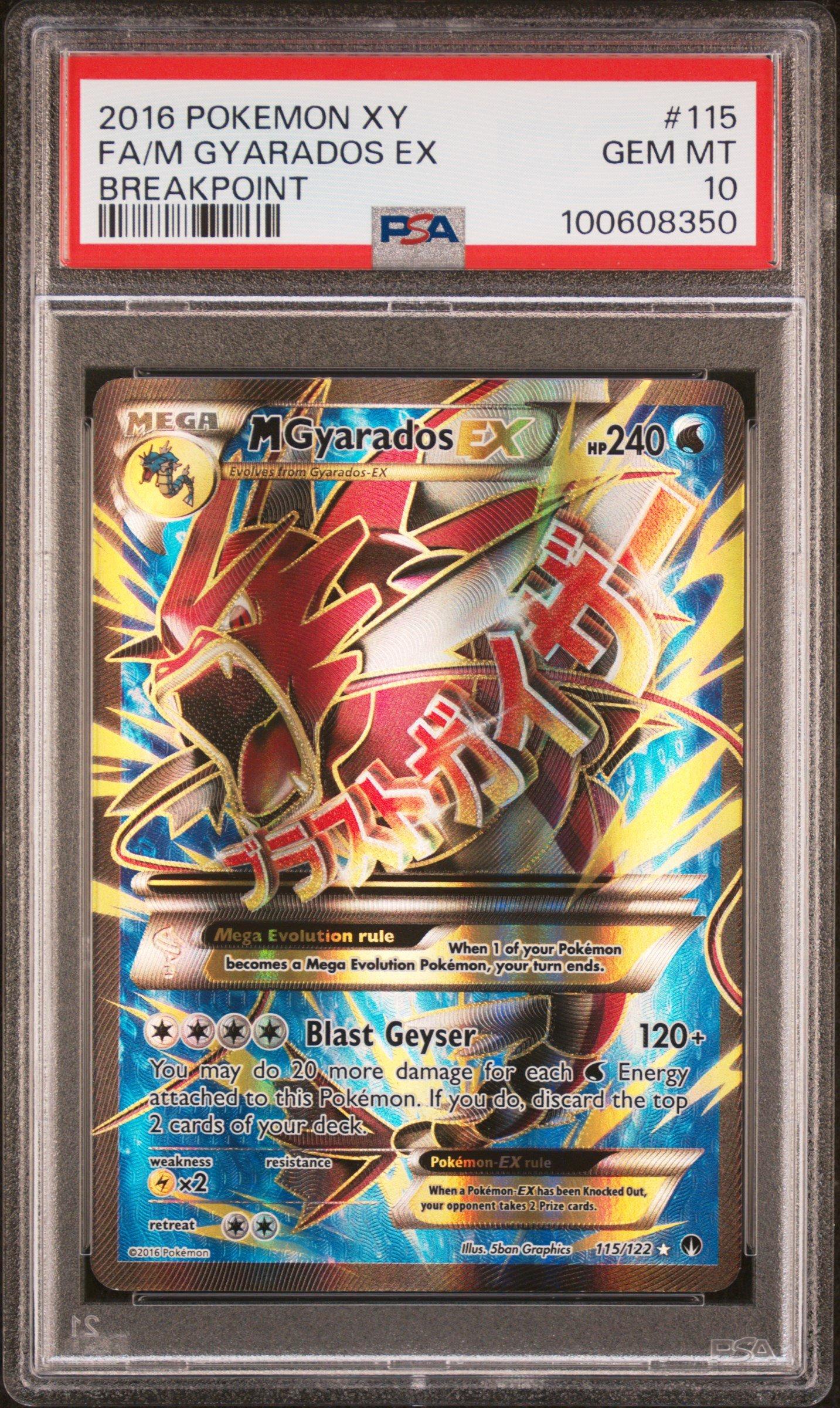 mega gyarados ex pokemon card Pokemon Mega Gyarados Ex #27/122 – Grail Collectibles AZ main image 0