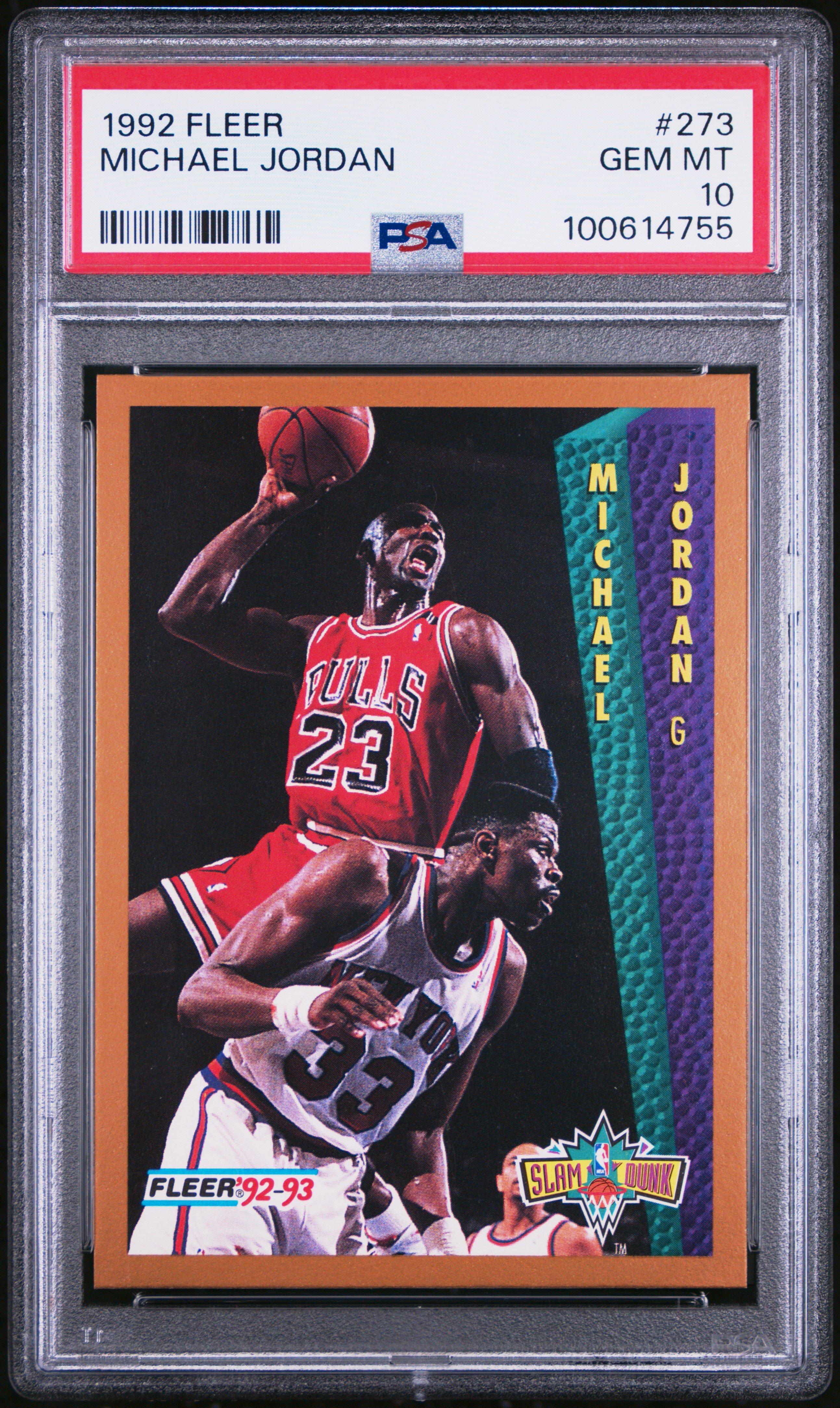 1992 Fleer 273 Michael Jordan PSA