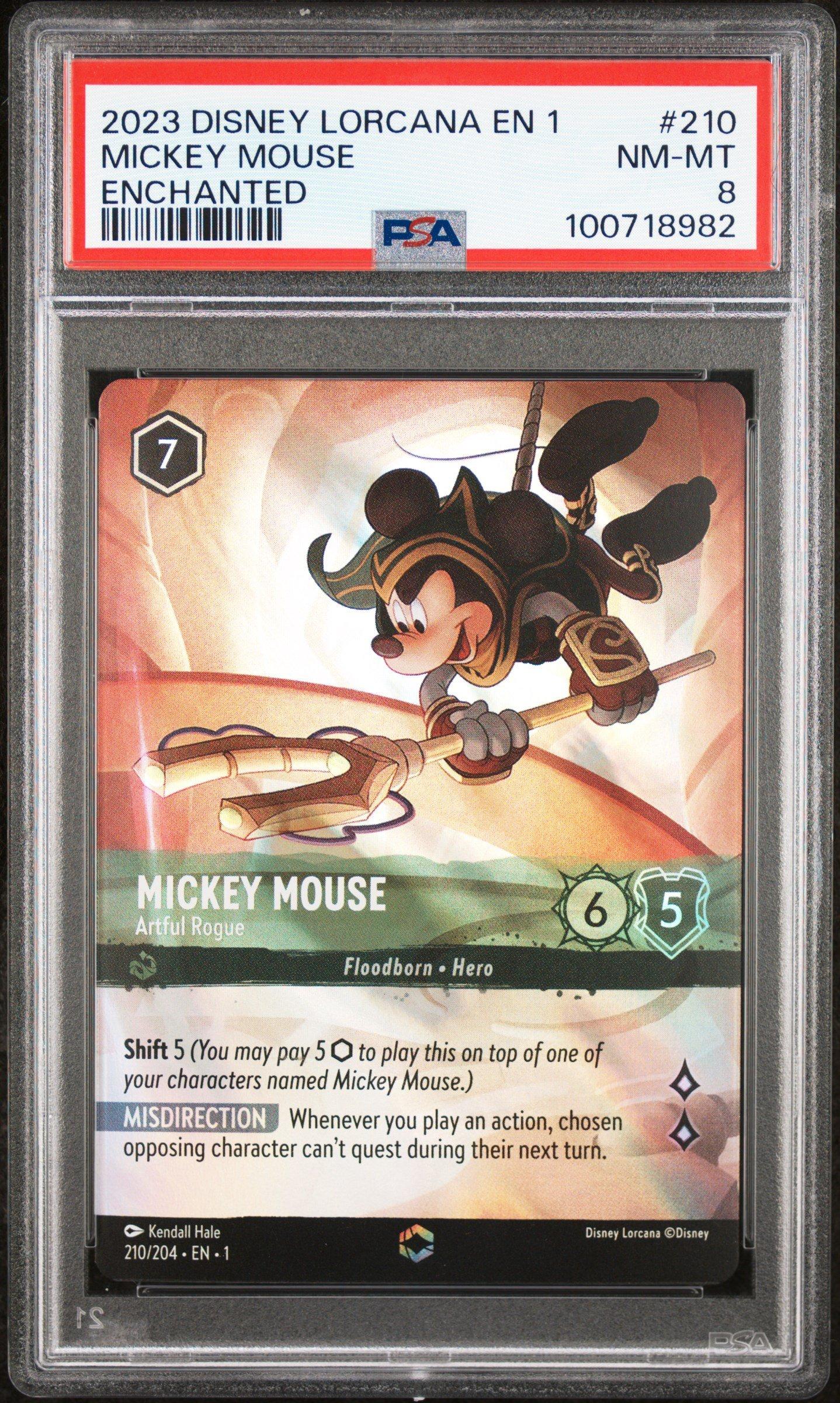 2023 Disney Lorcana En 1-the First Chapter 210 Mickey Mouse