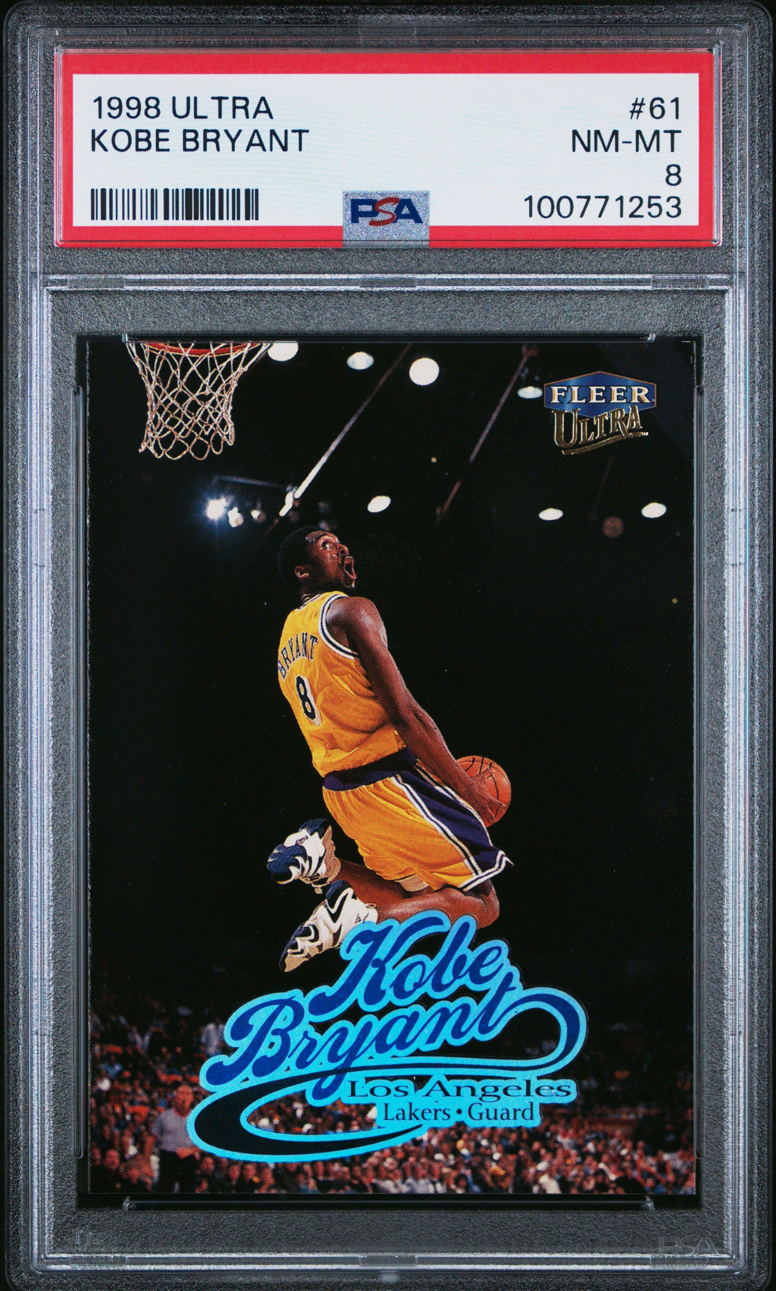 1998 Ultra 61 Kobe Bryant PSA