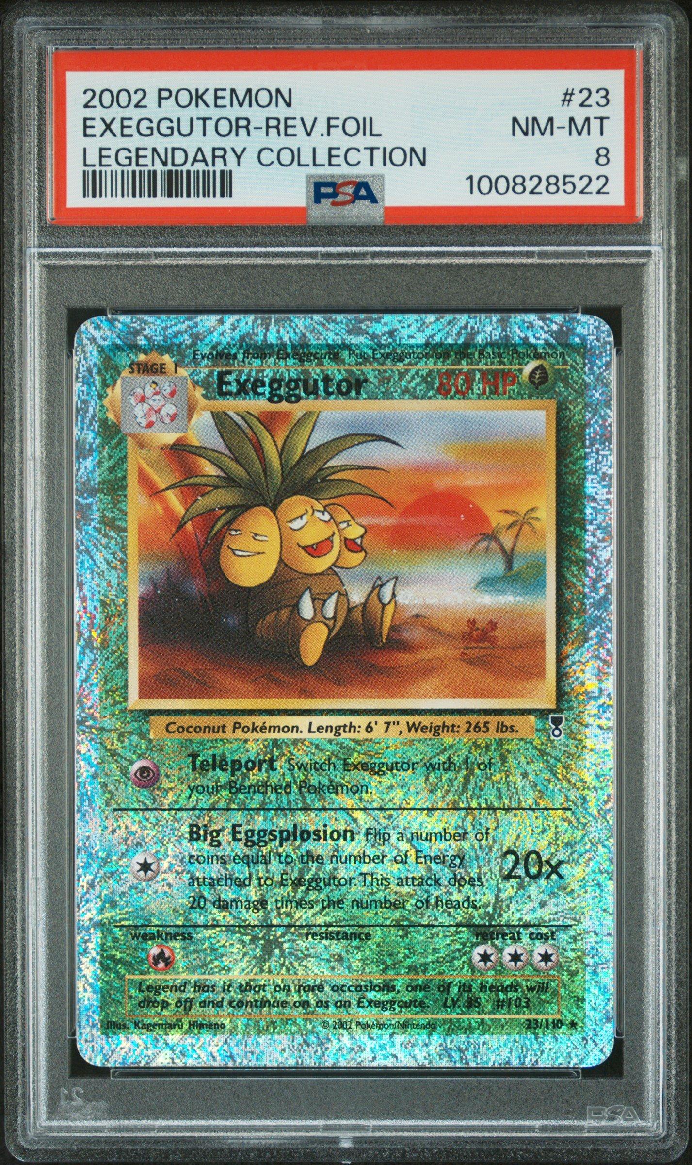 GameStop 2002 Pokemon Legendary Collection 23 Exeggutor