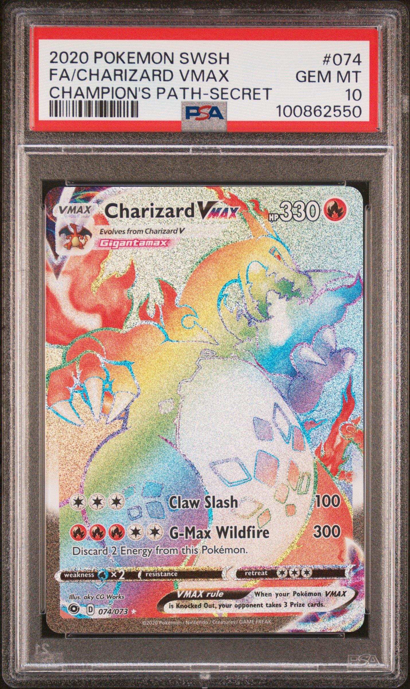 2020 Pokemon Sword & Shield Champion's Path 074 Full Art