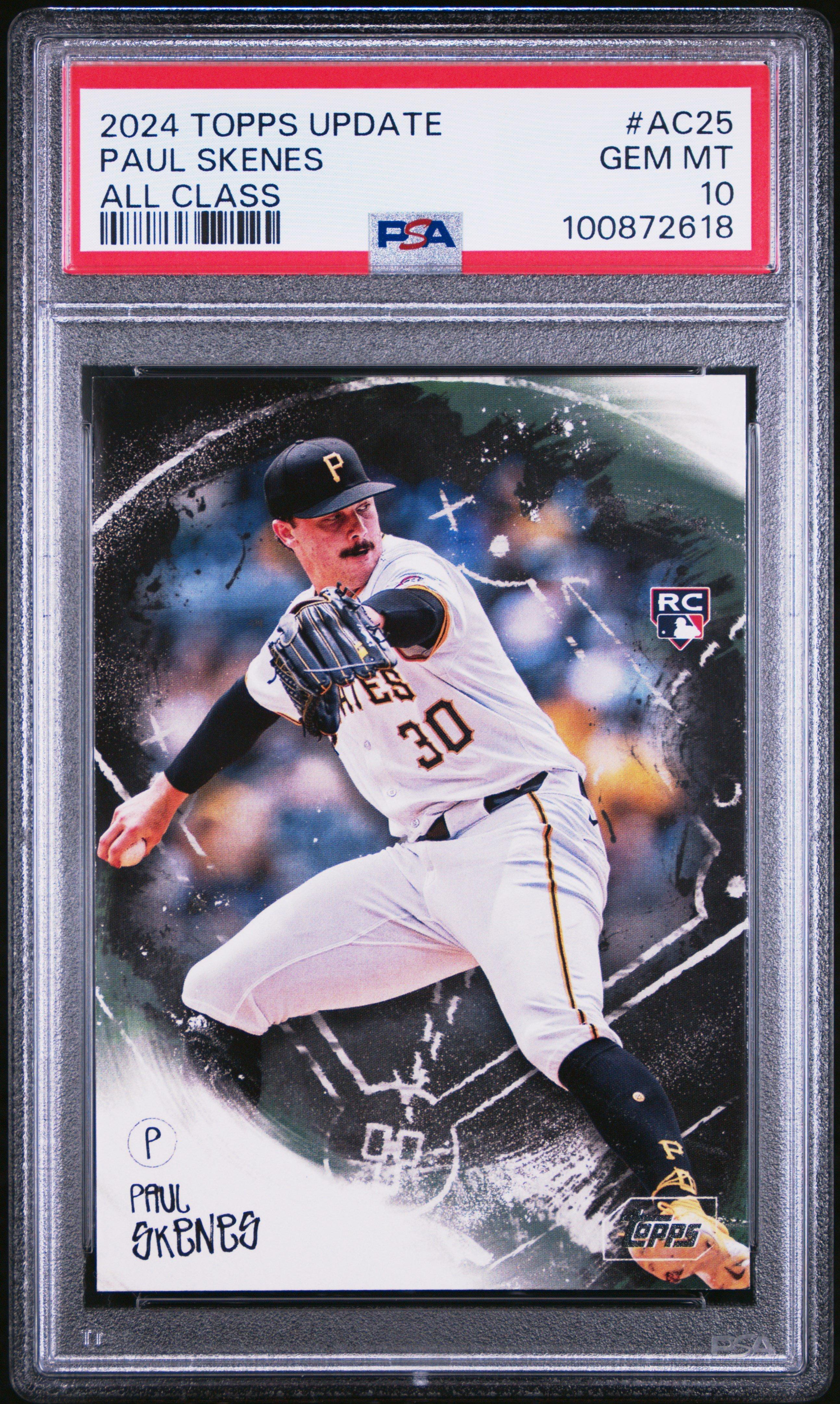 2024 Topps Update All Class Ac25 Paul Skenes PSA 10