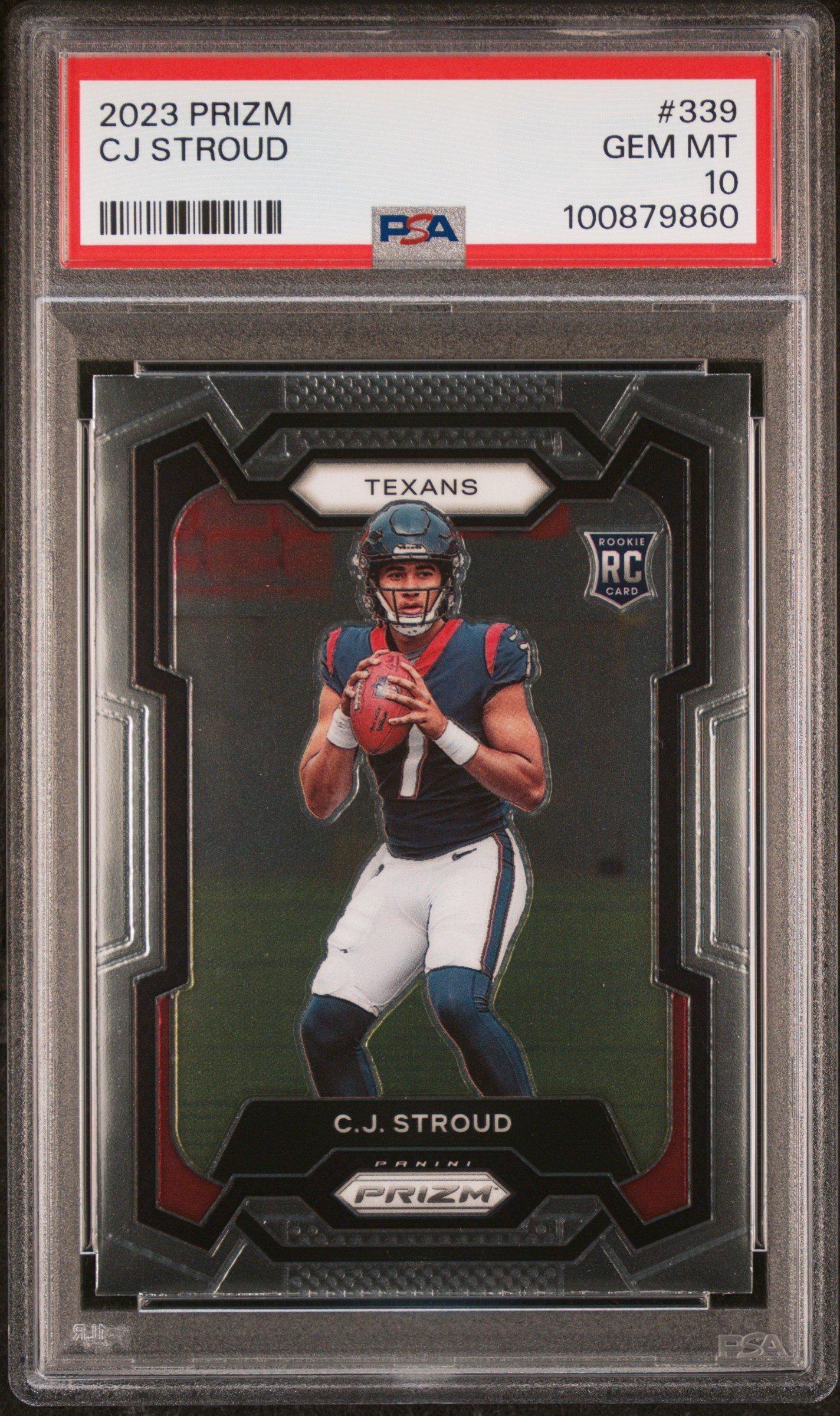 2023 Panini Prizm 339 Cj Stroud PSA