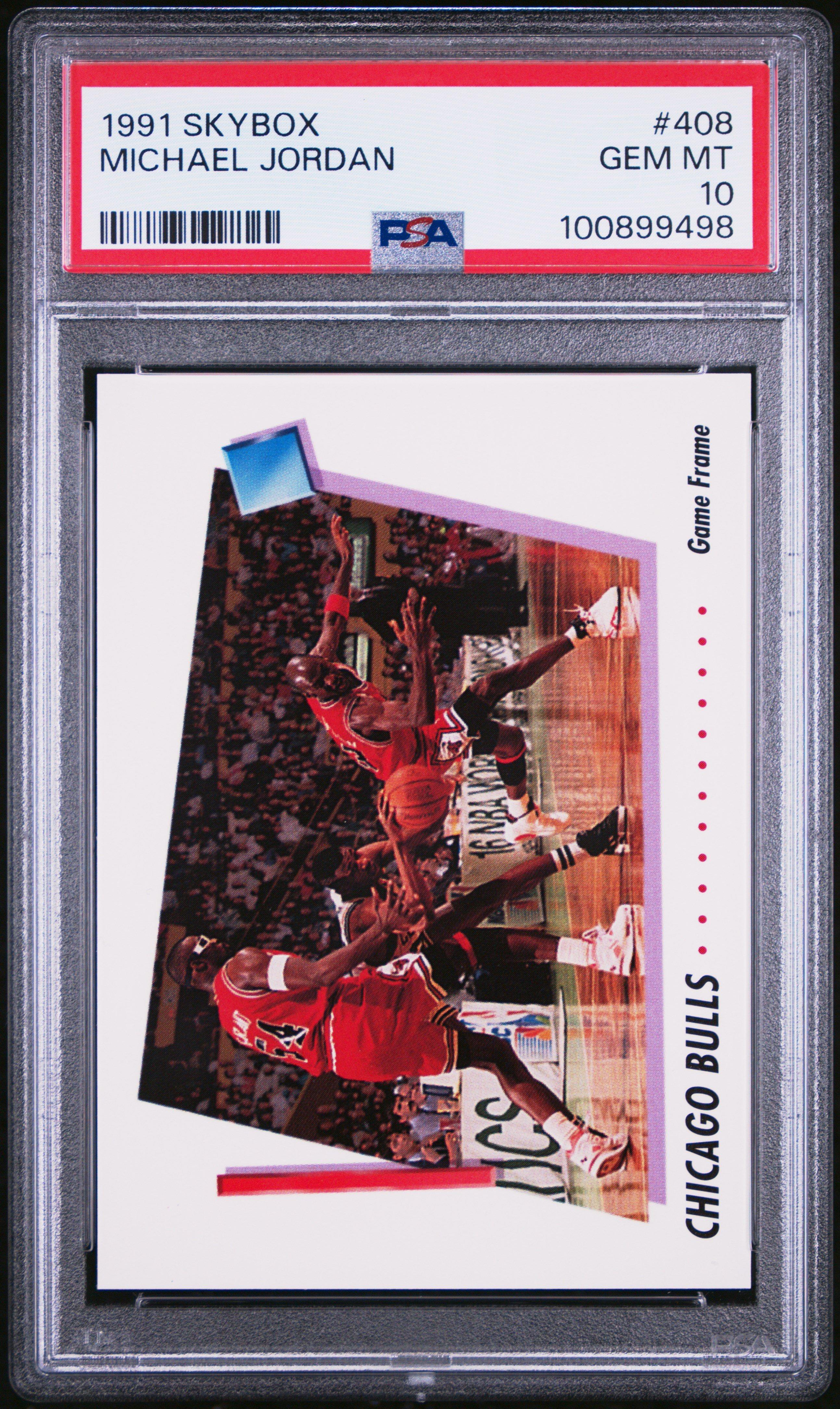 1991 Skybox 408 Michael Jordan PSA 10 Graded Card | GameStop