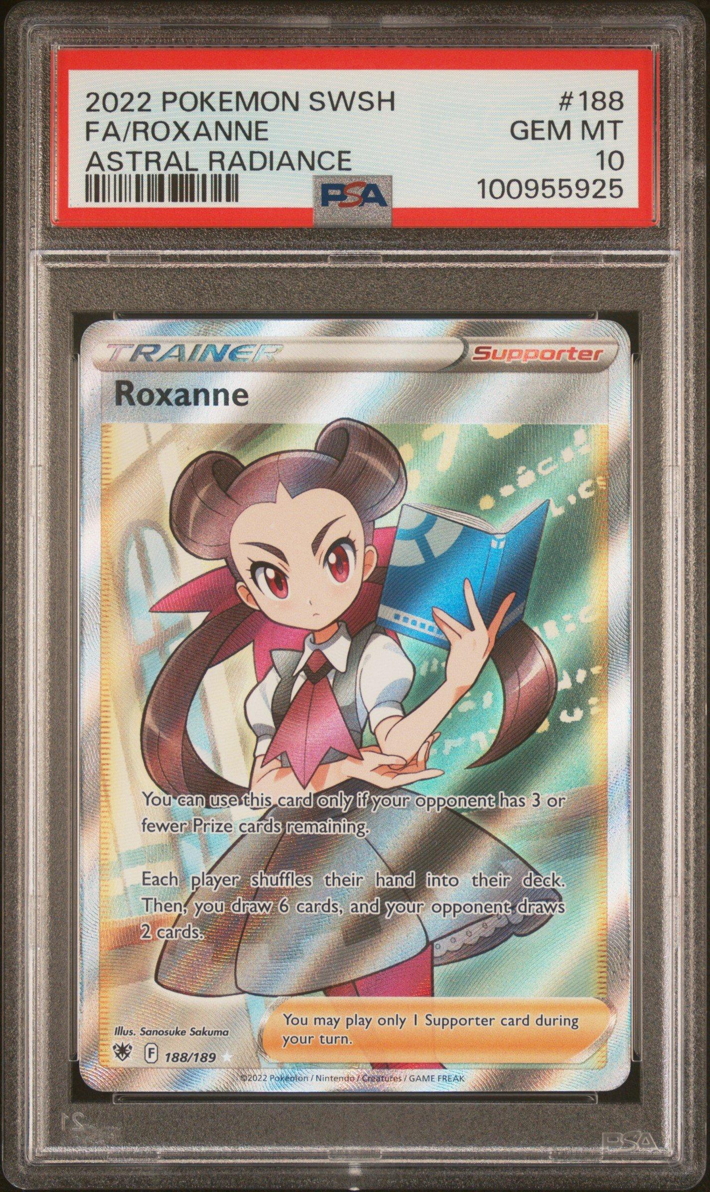 2022 Pokemon Sword & Shield Astral Radiance 188 Full Art/roxanne