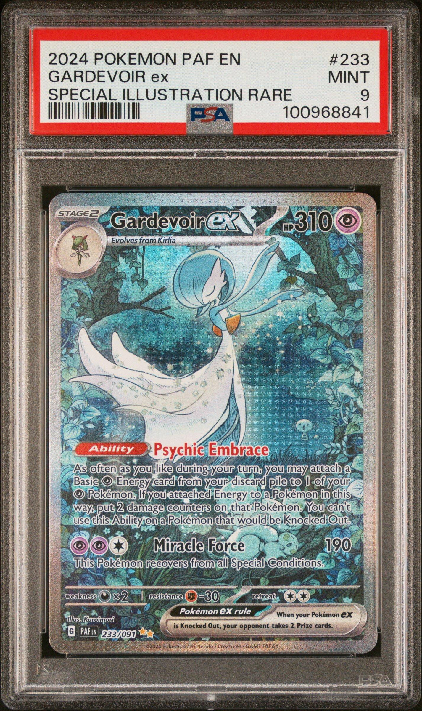 2024 Pokemon Paf En-paldean Fates 233 Gardevoir Ex Special