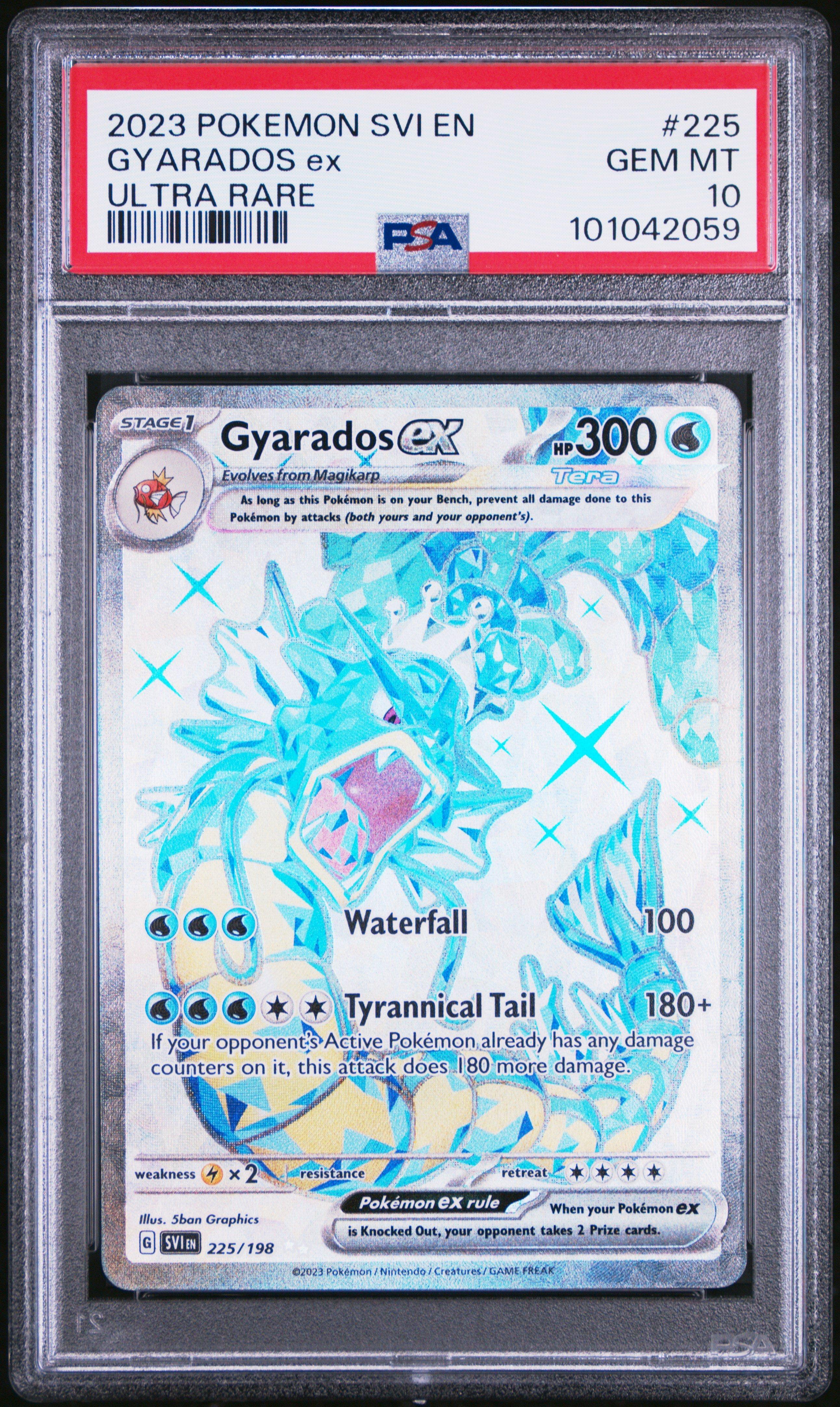 2023 Pokemon Svi En-scarlet & Violet 225 Gyarados Ex Ultra Rare