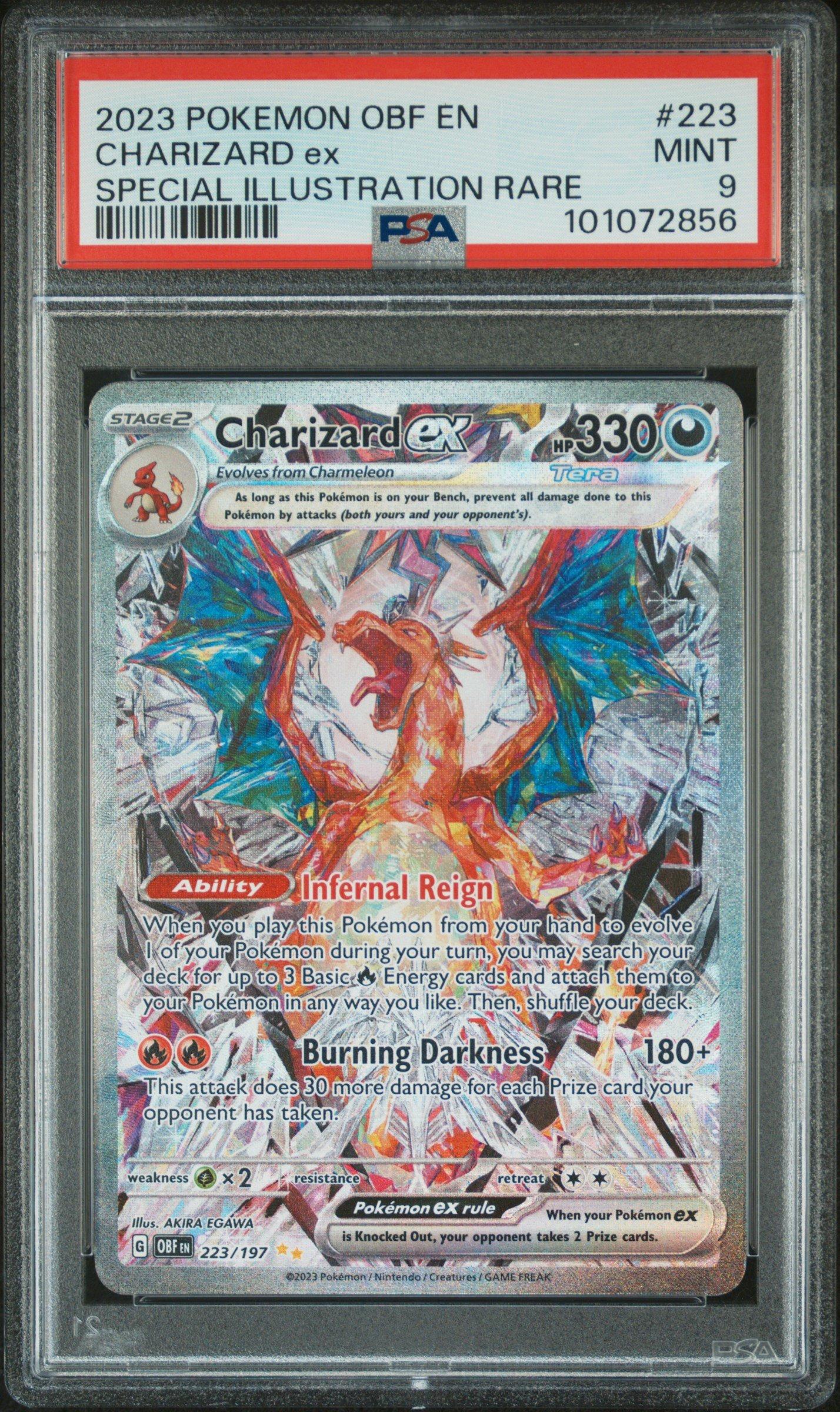2023 Pokemon Obf En-obsidian Flames 223 Charizard Ex Special