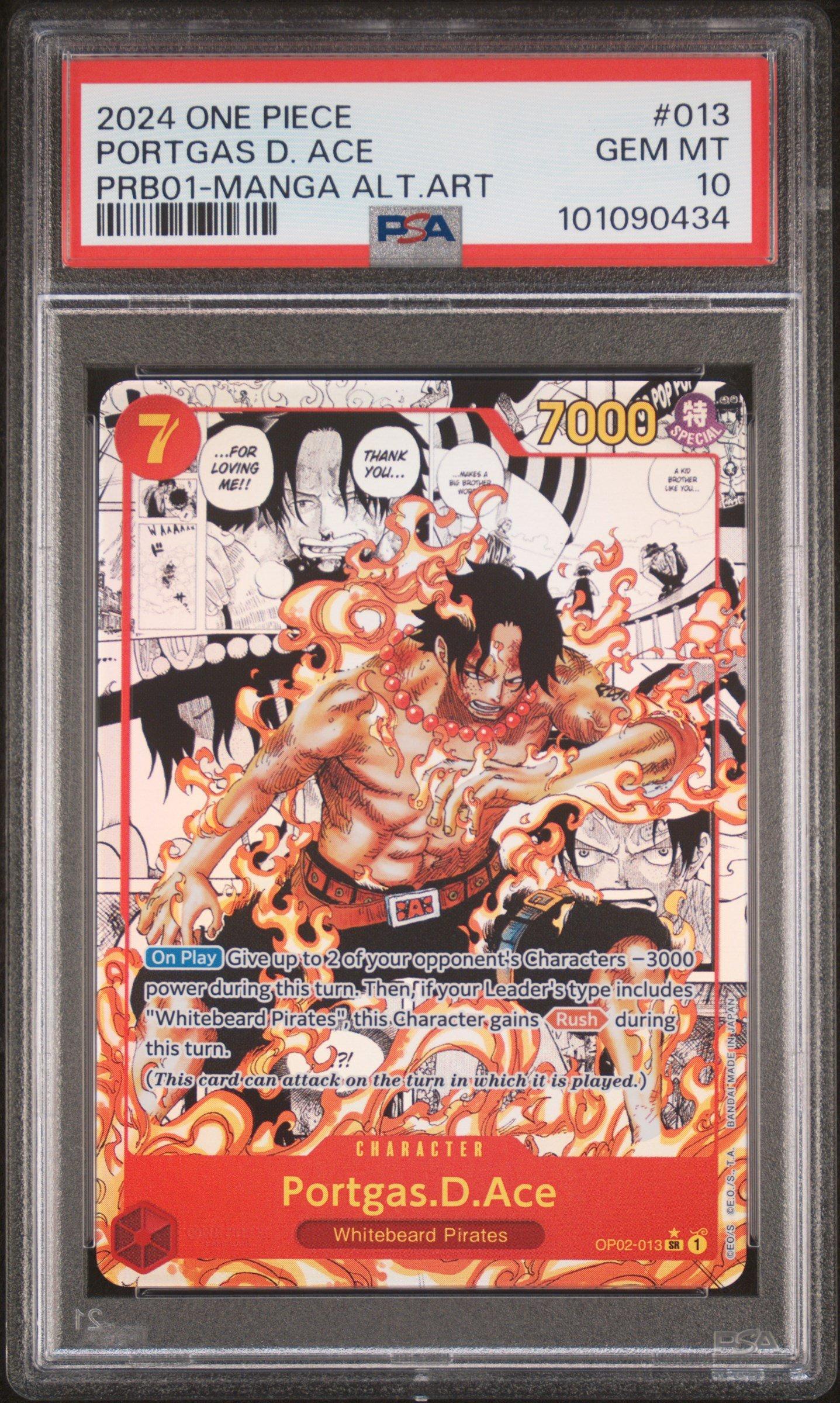 2024 One Piece Premium Booster -one Piece Card The Best- 013