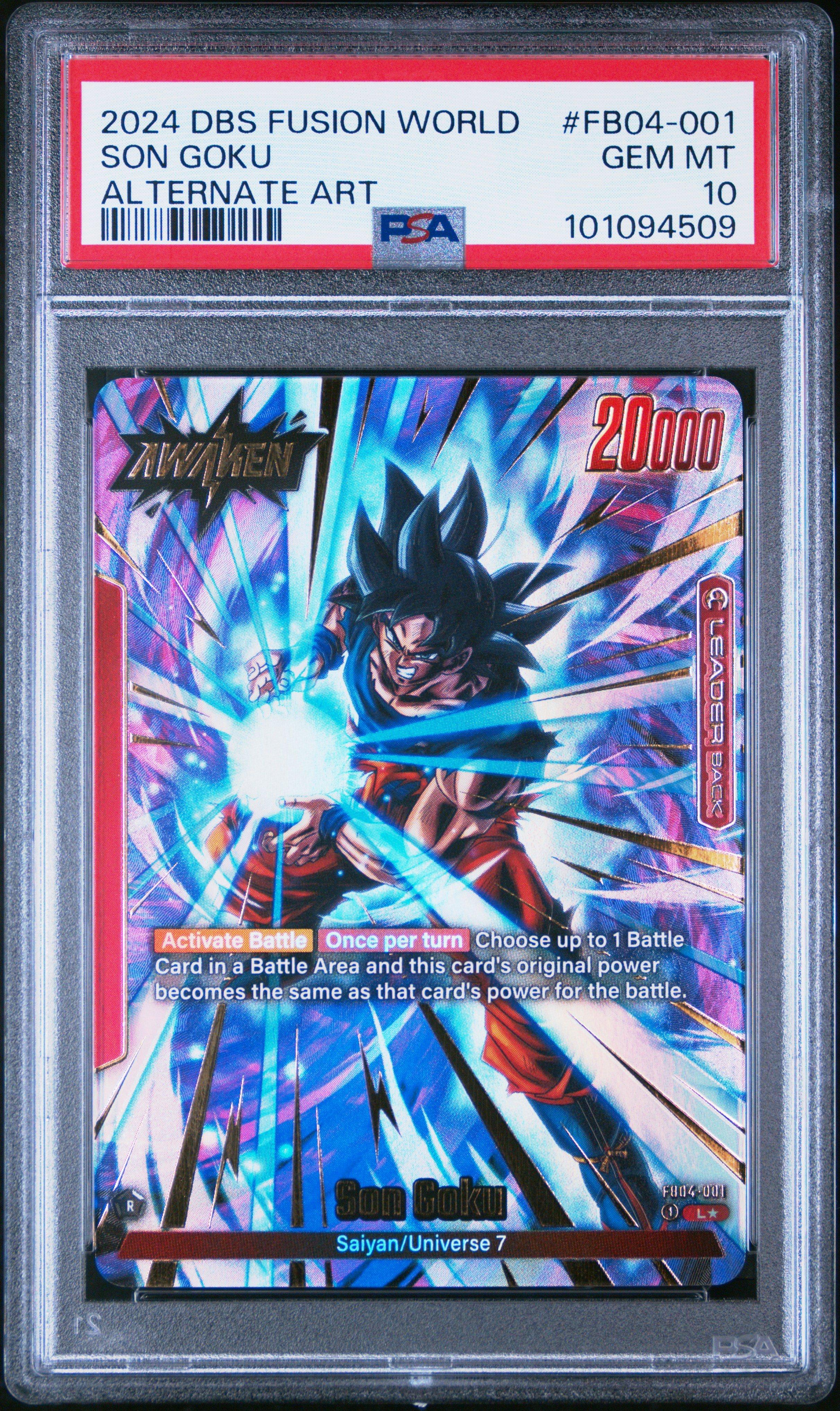 2024 Dragon Ball Super Card Game Fusion World Ultra Limit Fb04-001