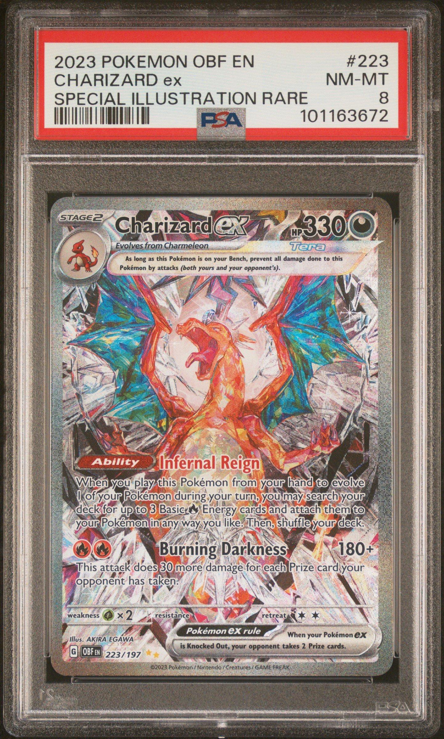 2023 Pokemon Obf En-obsidian Flames 223 Charizard Ex Special