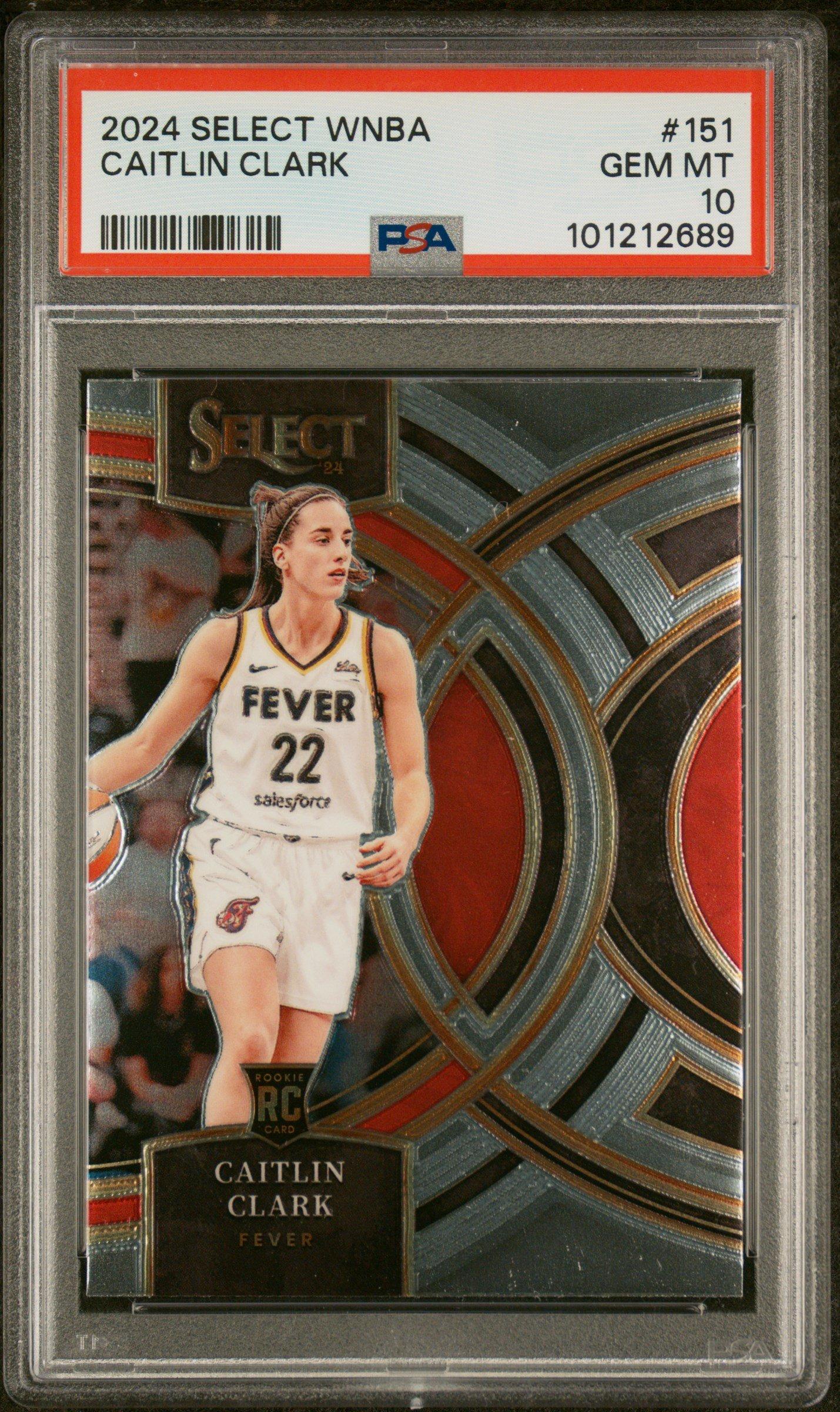 2024 Panini Select Wnba 151 Caitlin Clark PSA