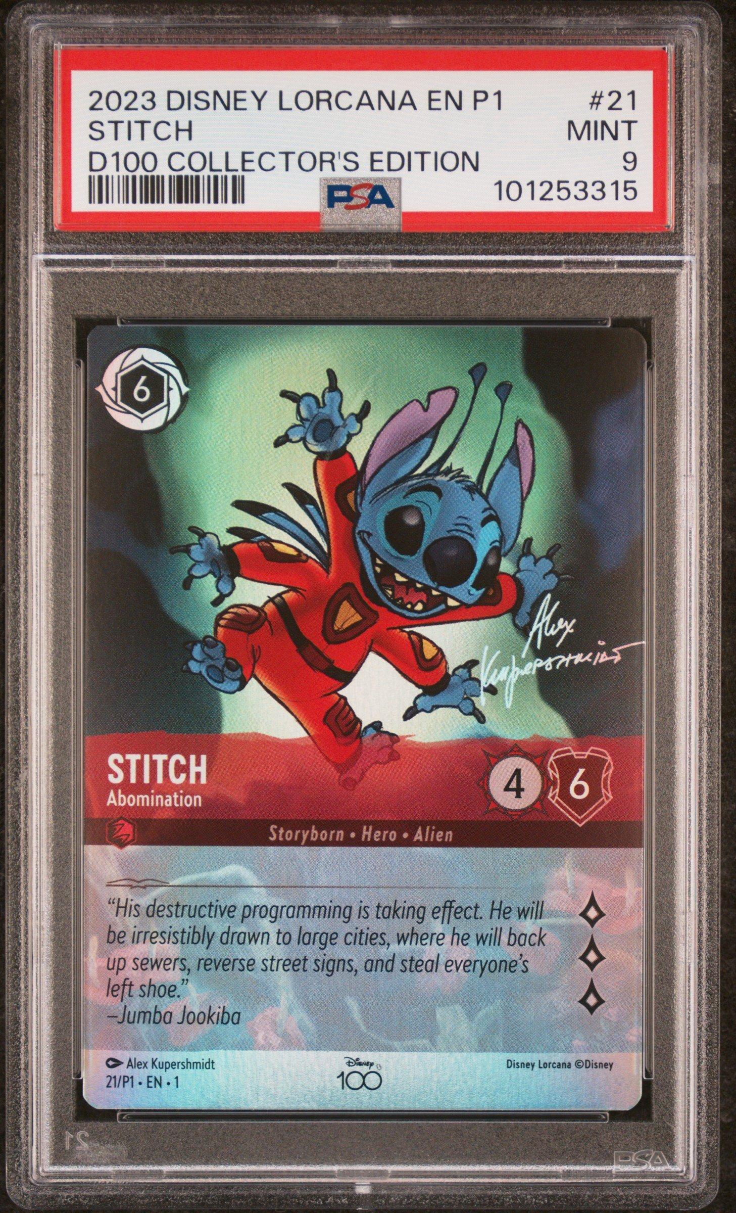 その他 Disney Lorcana Stitch Abomination 21/P1 2023 Disney Lorcana En P1-promo 21 Stitch - Abomination Disney100