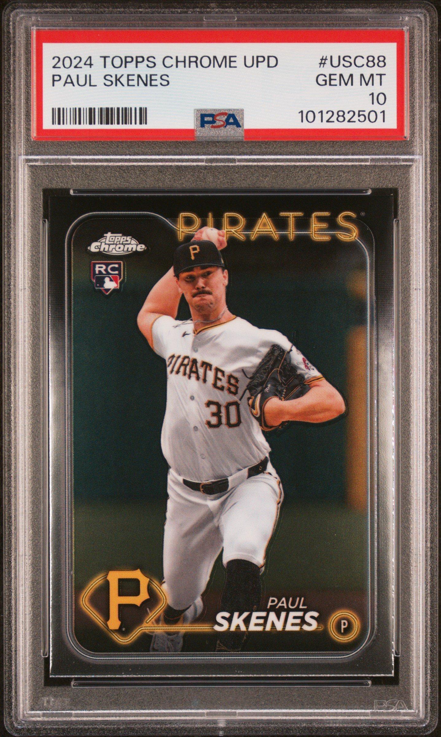 2024 Topps Chrome Update Usc88 Paul Skenes PSA