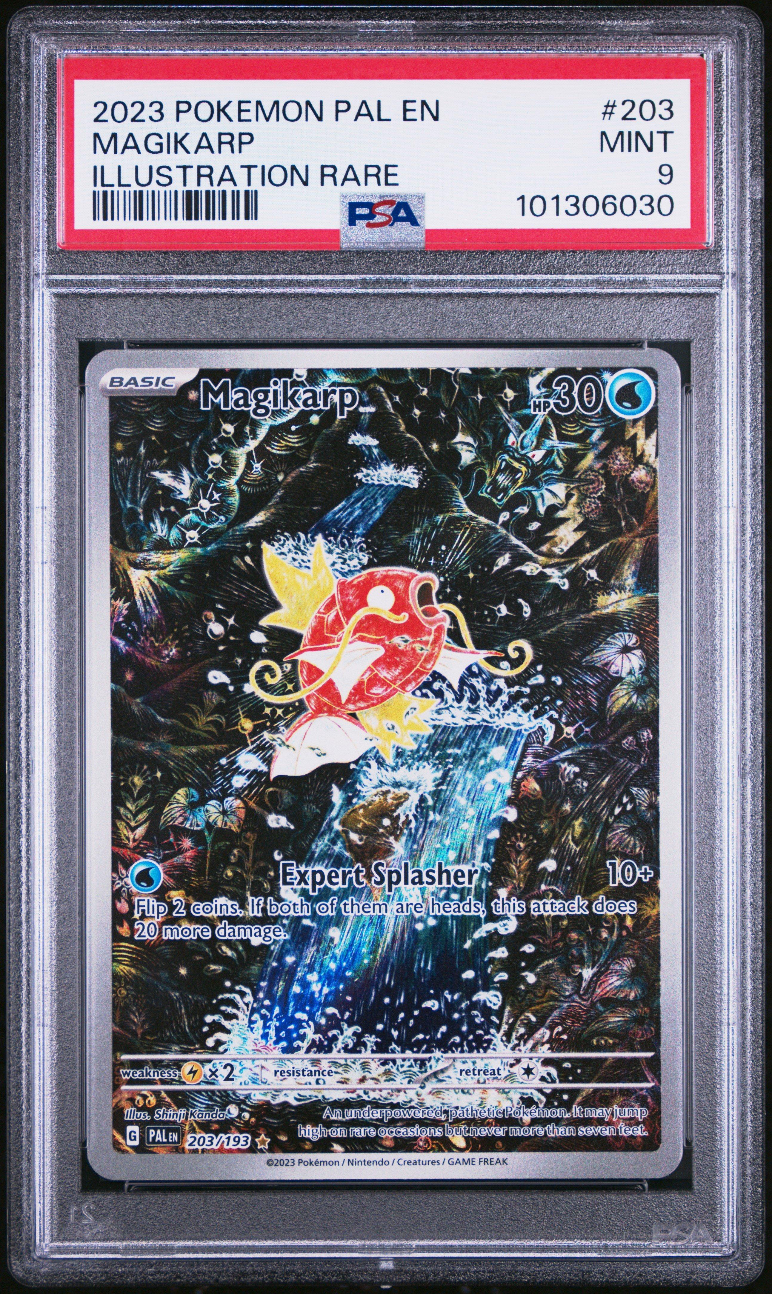 2023 Pokemon Pal En-paldea Evolved 203 Magikarp Illustration Rare