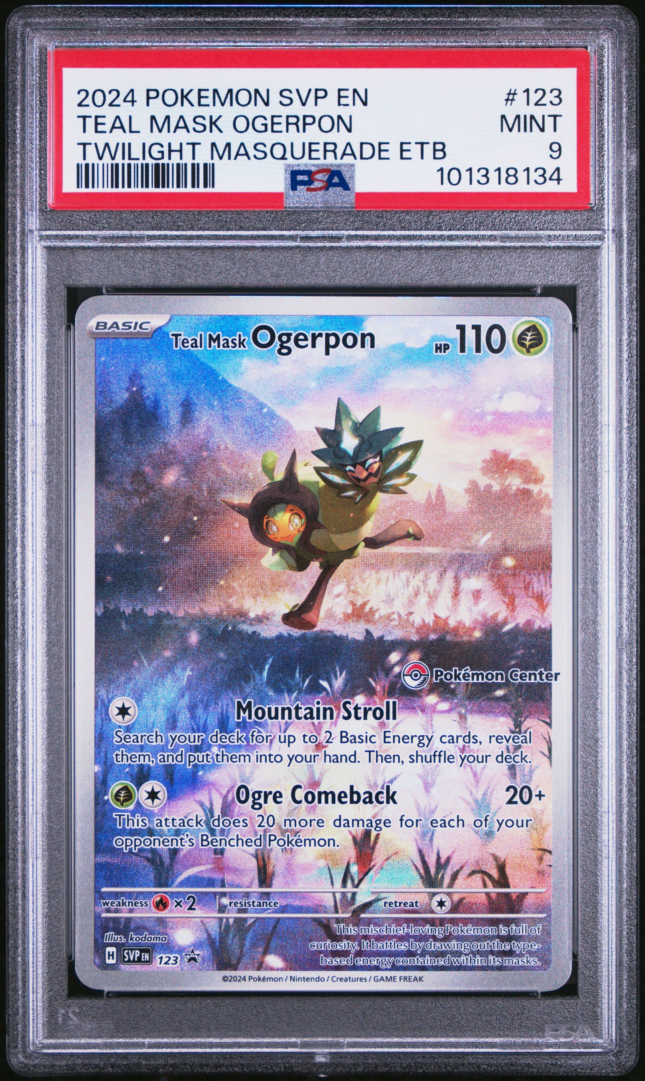 rare pokemon cards twilight masquerade Pokemon TCG - Twilight Masquerade - #110 - Ting-Lu main image 1