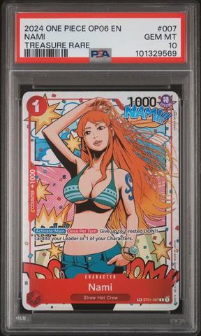 ナミ C PSA10 チャンピオンシップ 2023 セレブレーションパック 美品 PSA 10 Nami Championship 2023 CS Celebration Pack ST01-007
