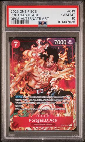 2022 One Piece Japanese Op02-paramount War 013 Portgas D