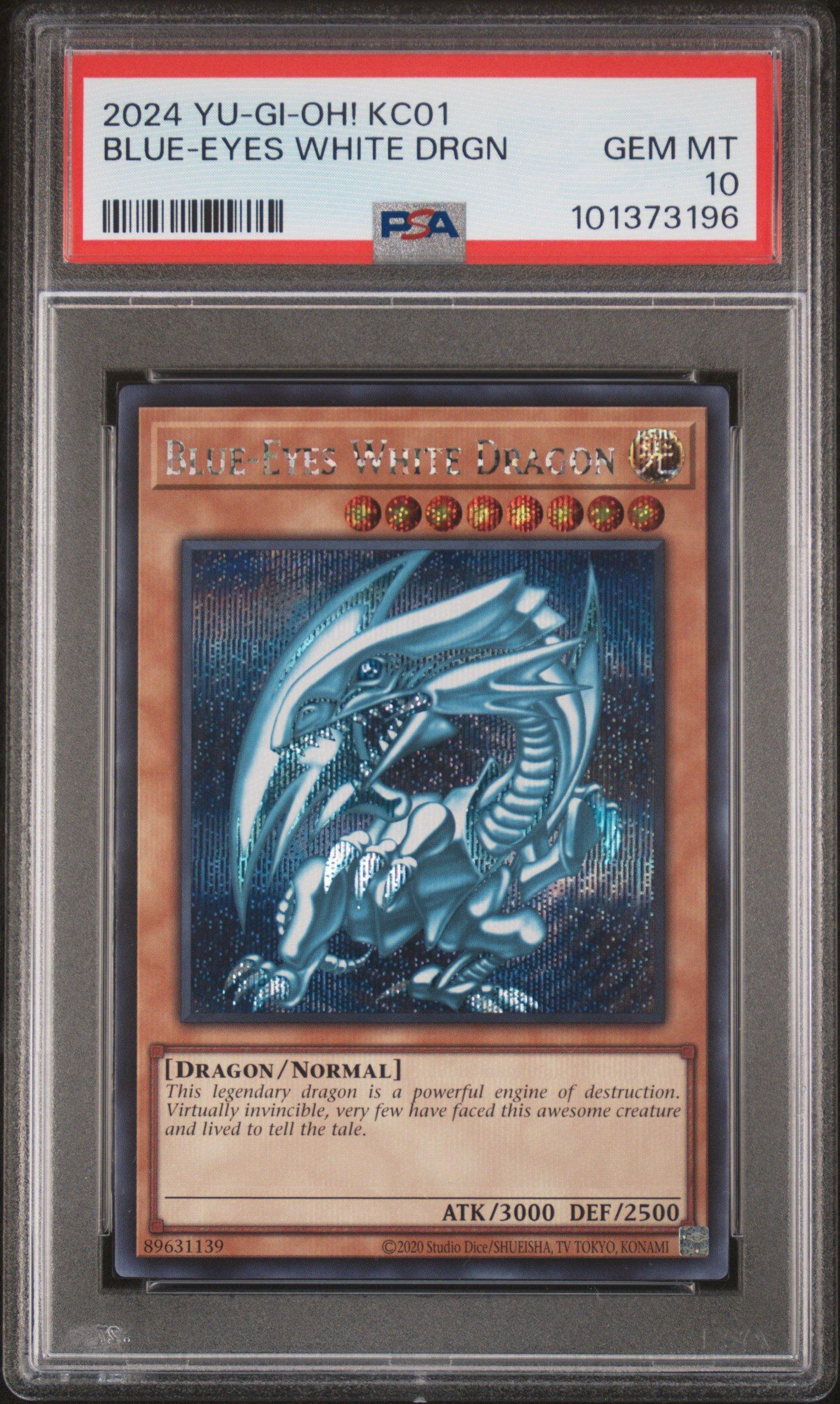 2024 Yu-gi-oh! Kc01-25th Anniversary Ultimate Kaiba Set Blue-eyes White Dragon PSA 10