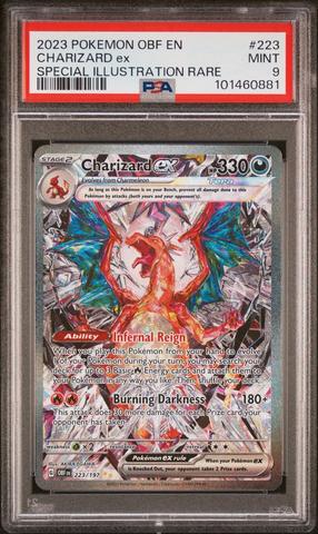 2023 Pokemon Obf En-obsidian Flames 223 Charizard Ex Special