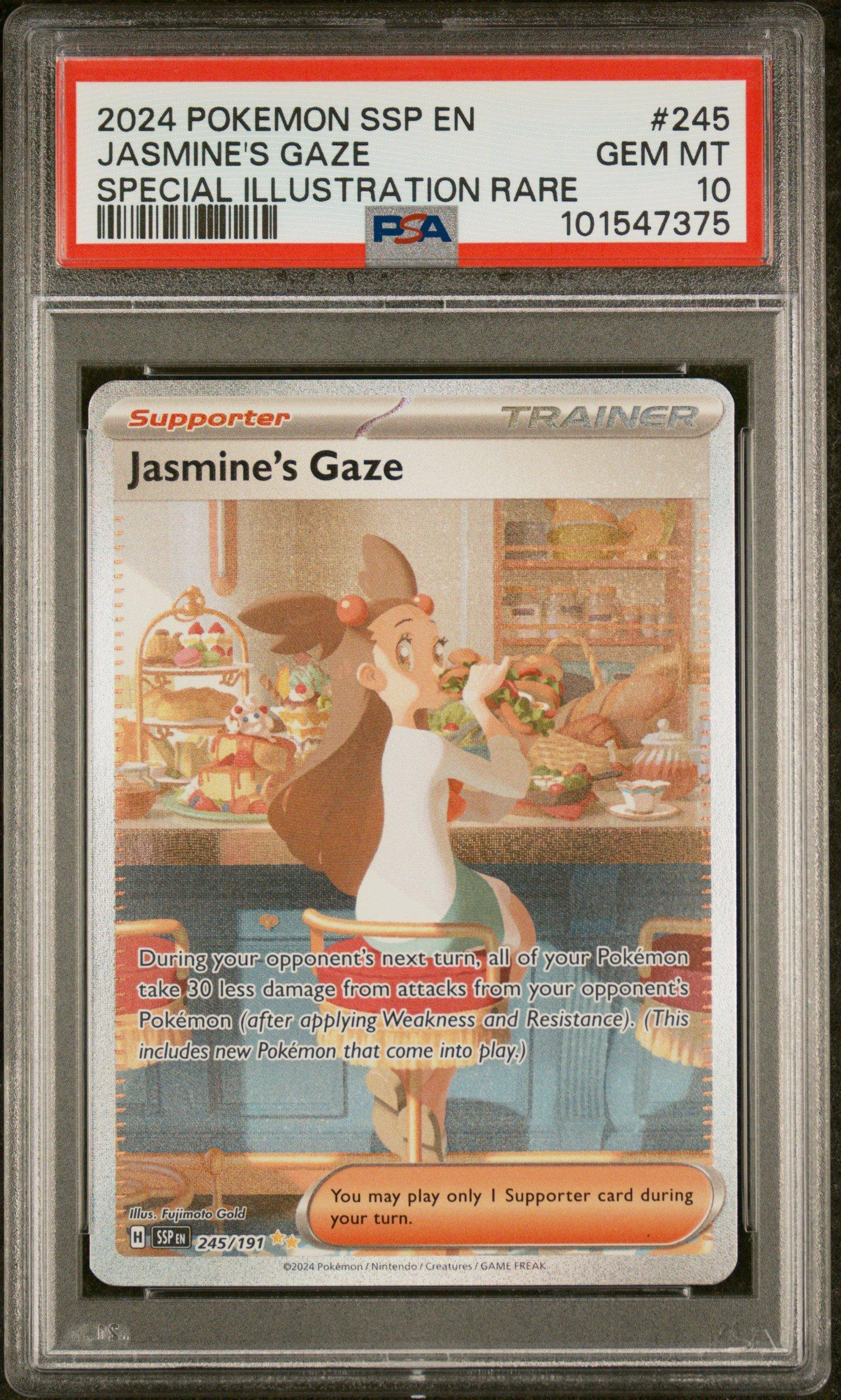 2024 Pokemon Ssp En-surging Sparks 245 Jasmine's Gaze Special