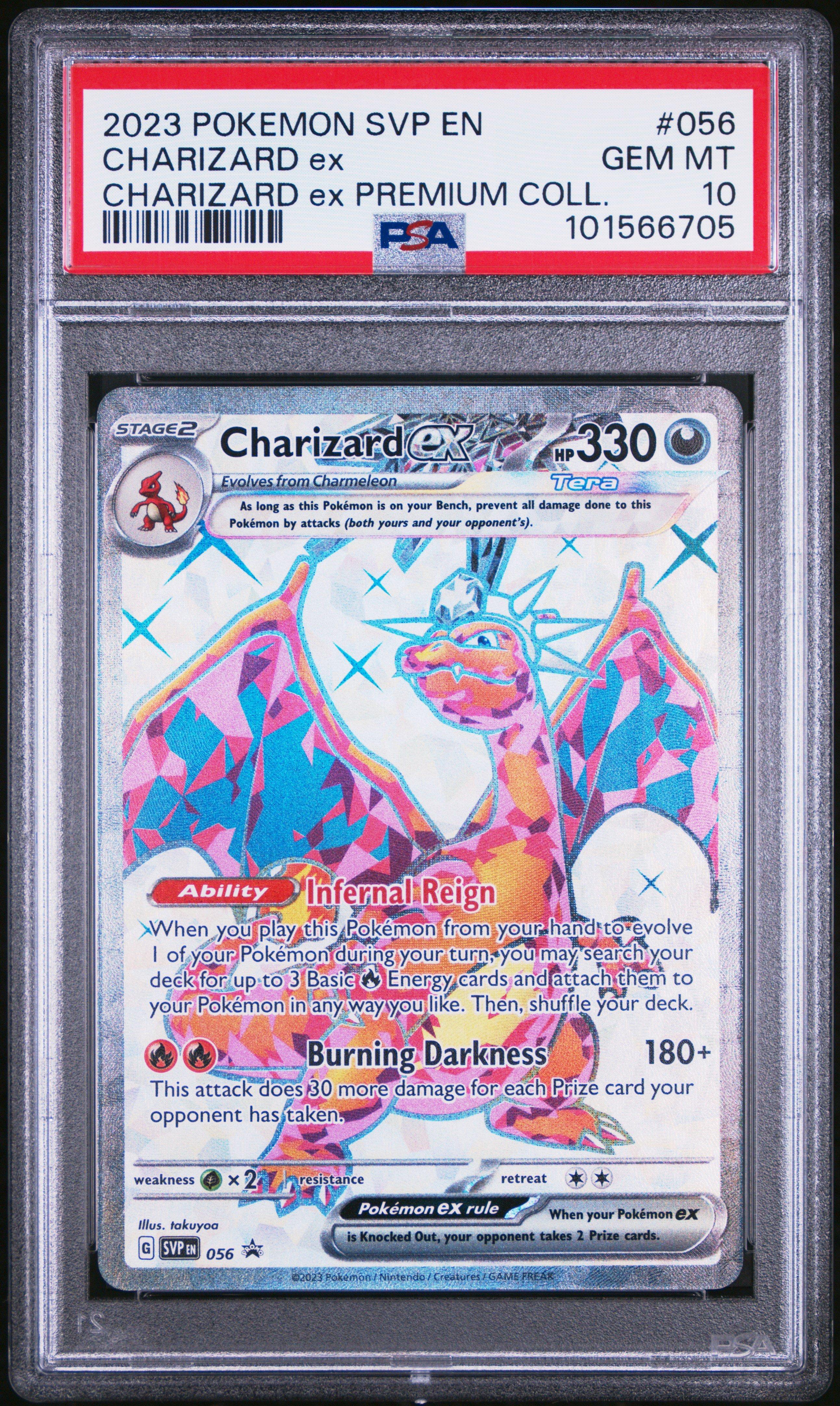 2023 Pokemon Svp En-sv Black Star Promo 056 Charizard Ex Charizard