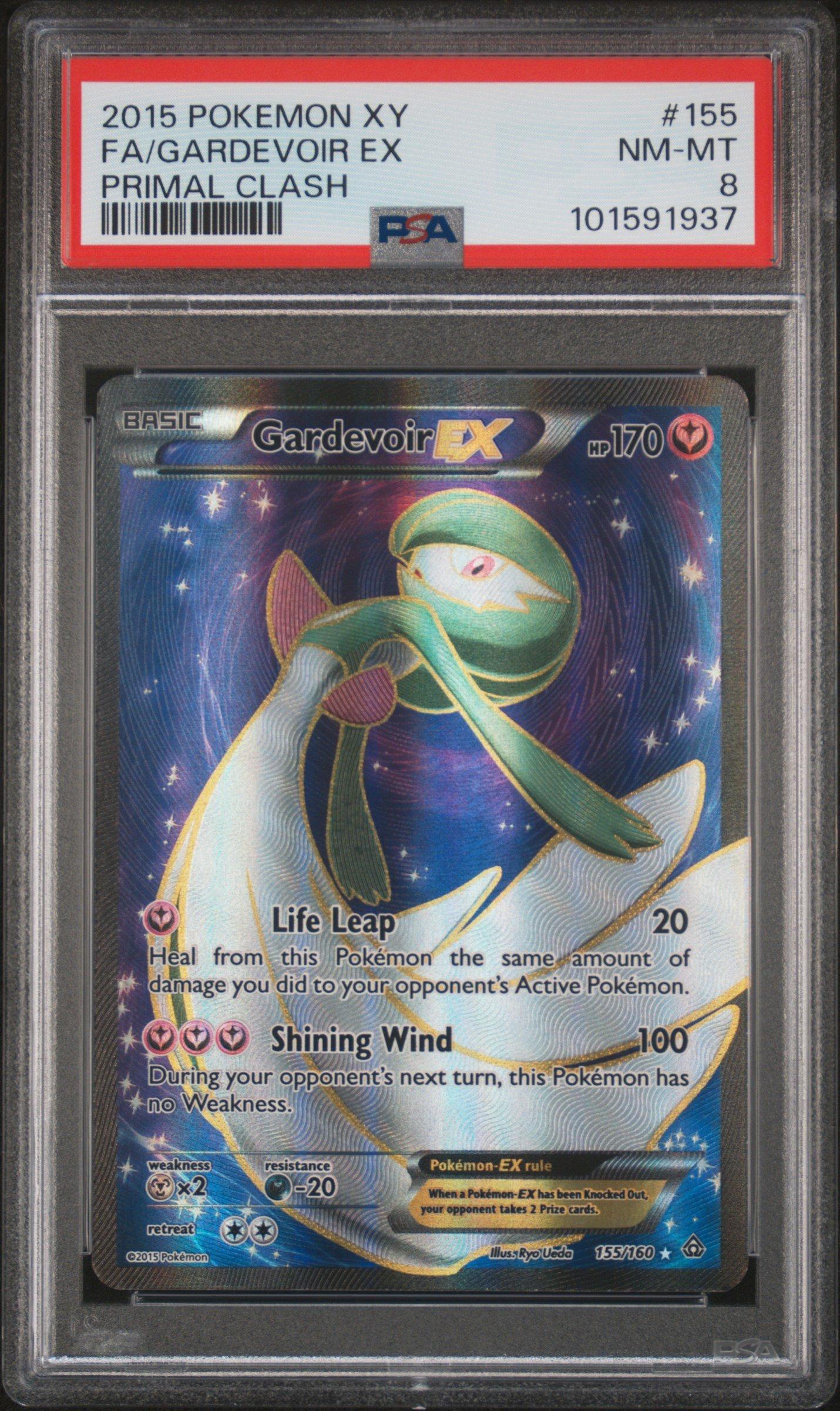 2015 Pokemon Xy Primal Clash Full Art/gardevoir Ex PSA
